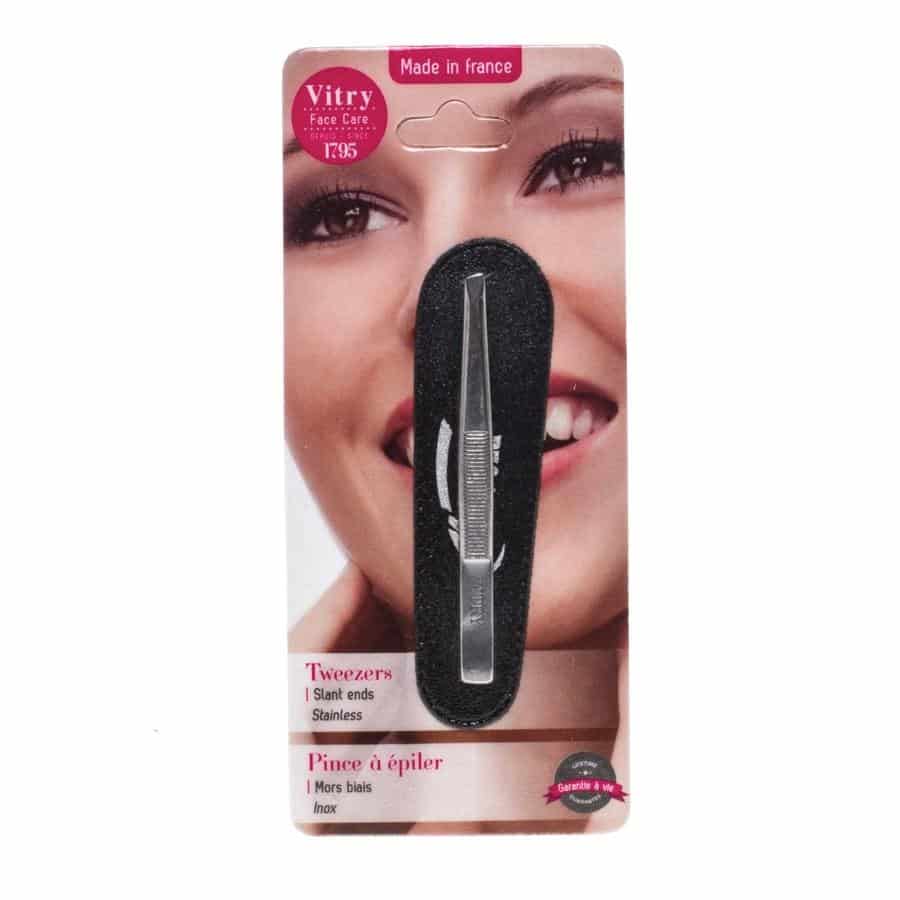 Vitry Classic Pincet Schuin Inox Vitry Classic Pincet Schuin Inox