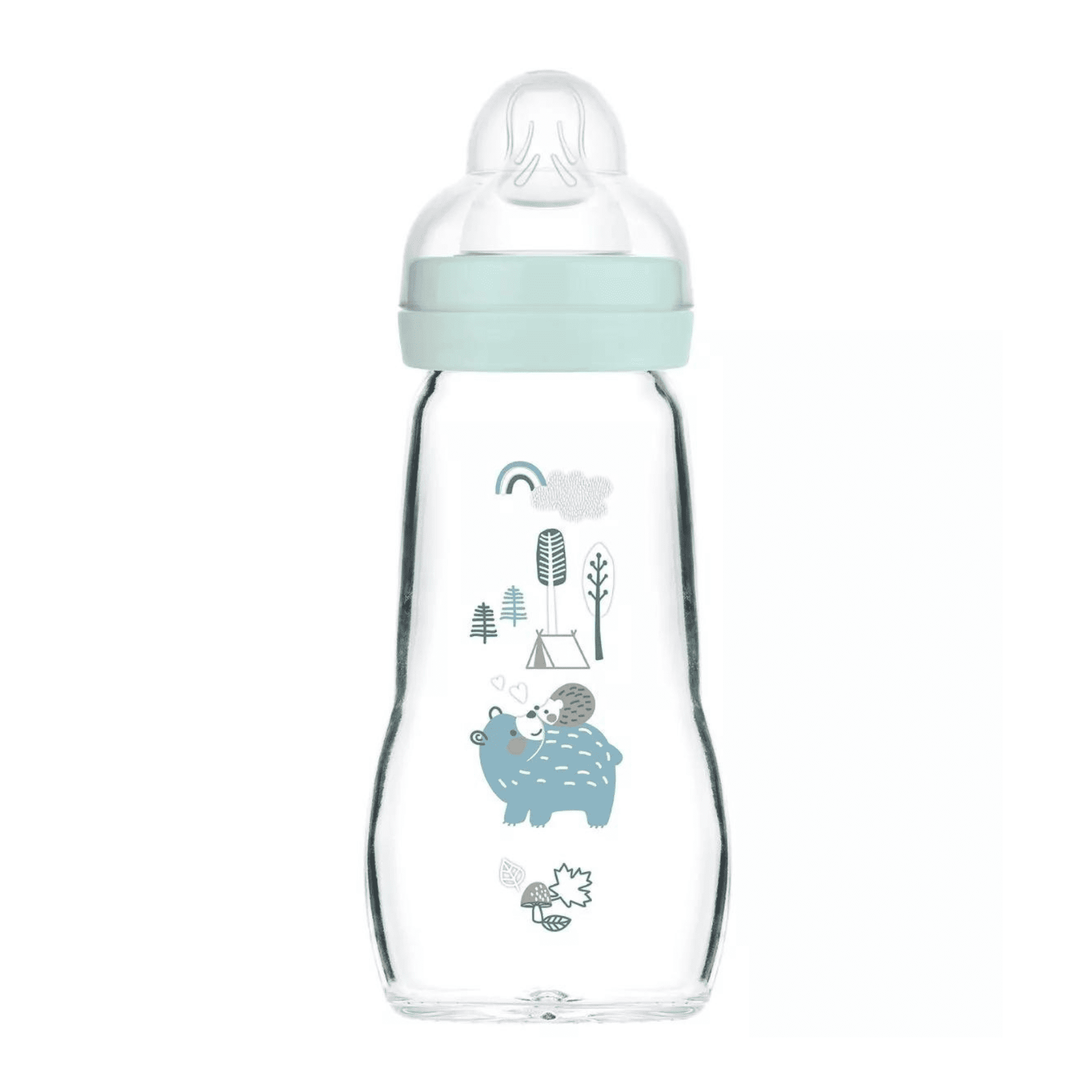 Mam Feel Good Glass Bottle Matt Boy 260ml