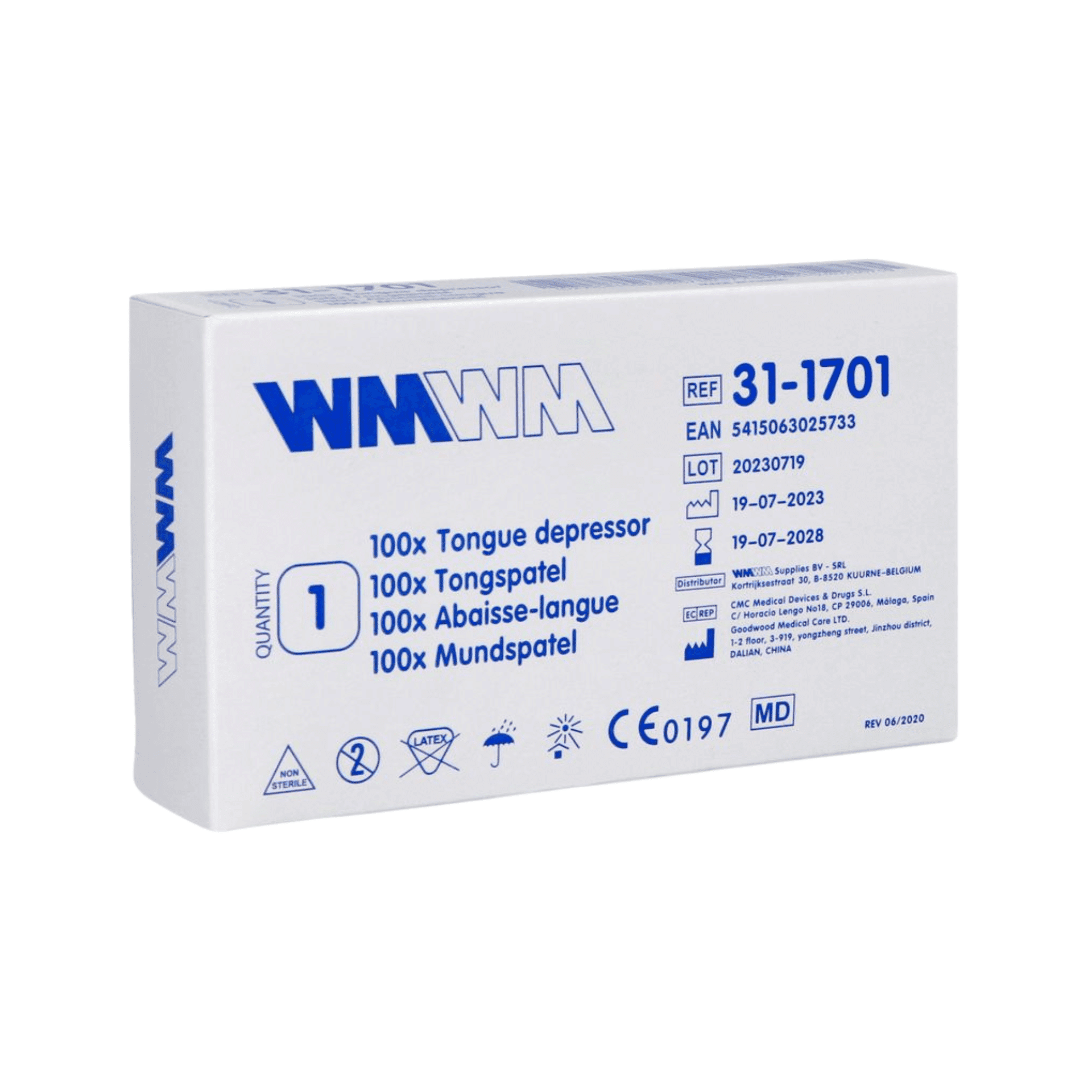 Wolf Abaisse-langue 1er Qualite 100 Wolf Abaisse-langue 1er Qualite 100