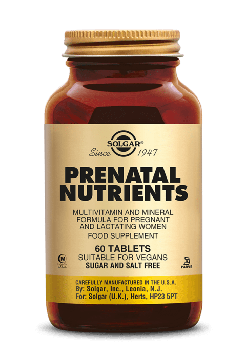 Solgar Prenatal Nutrients Solgar Prenatal Nutrients