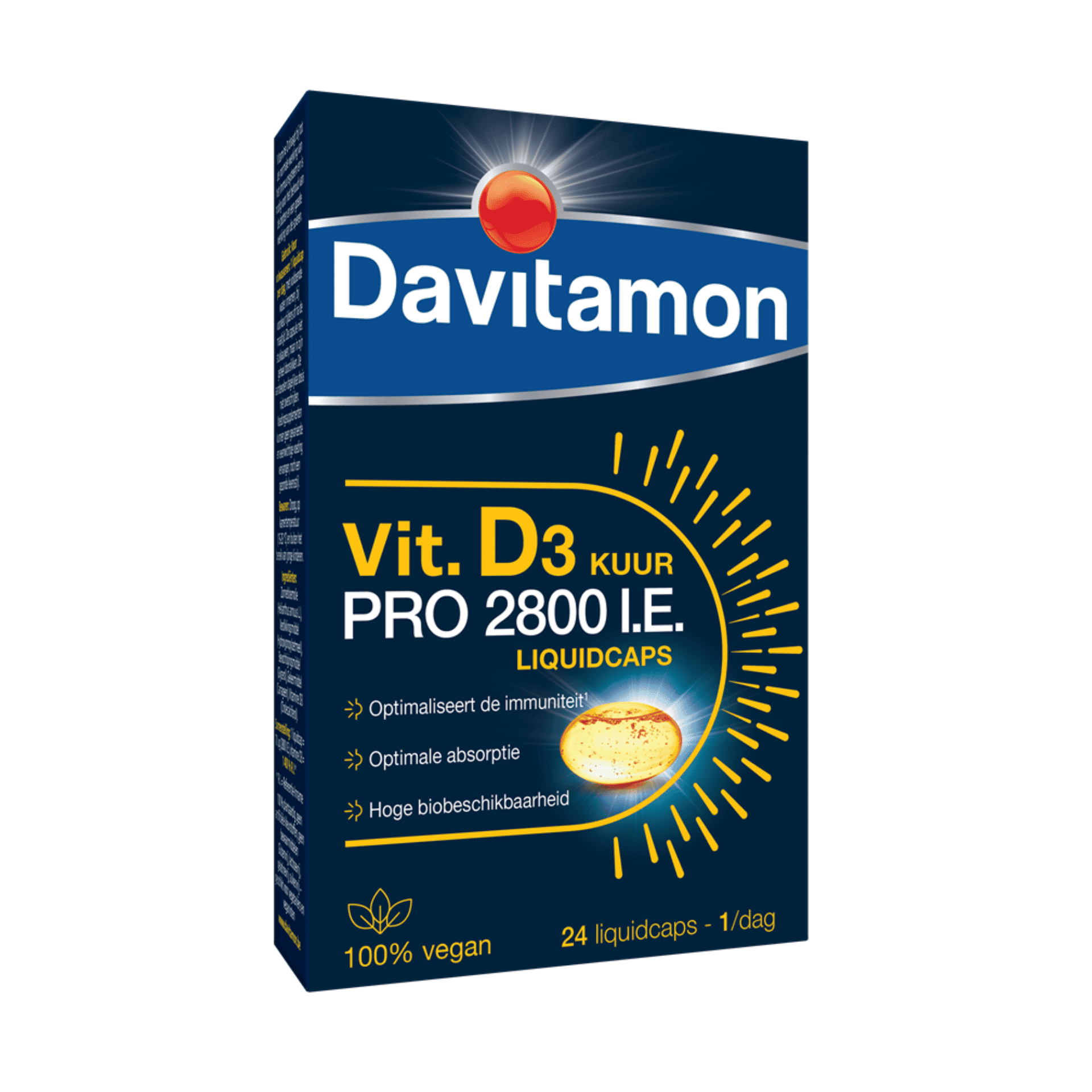 Davitamon Vitamine D3 Pro 2800 IE Davitamon Vitamine D3 Pro 2800 IE
