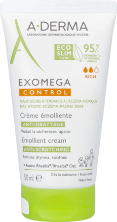 Aderma Exomega Control Creme Emollient 50ml Aderma Exomega Control Creme Emollient 50ml