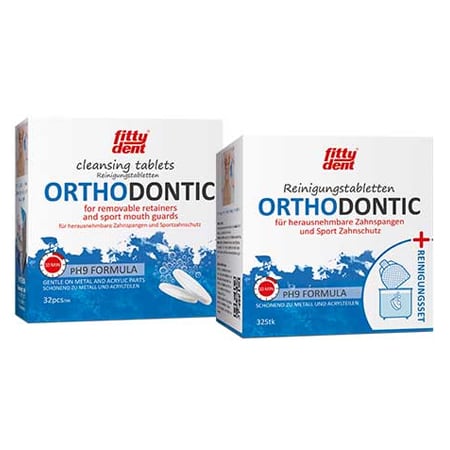 Fittydent Orthodontic Reinigingset + Bruistabletten