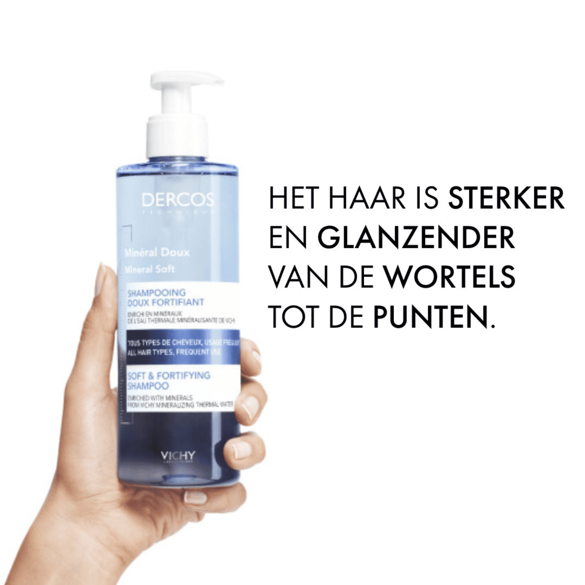 Vichy Dercos Mineral Soft Zachte Versterkende Shampoo