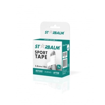 Star Balm Sport Tape Wit 3,8 cm x 10 m
