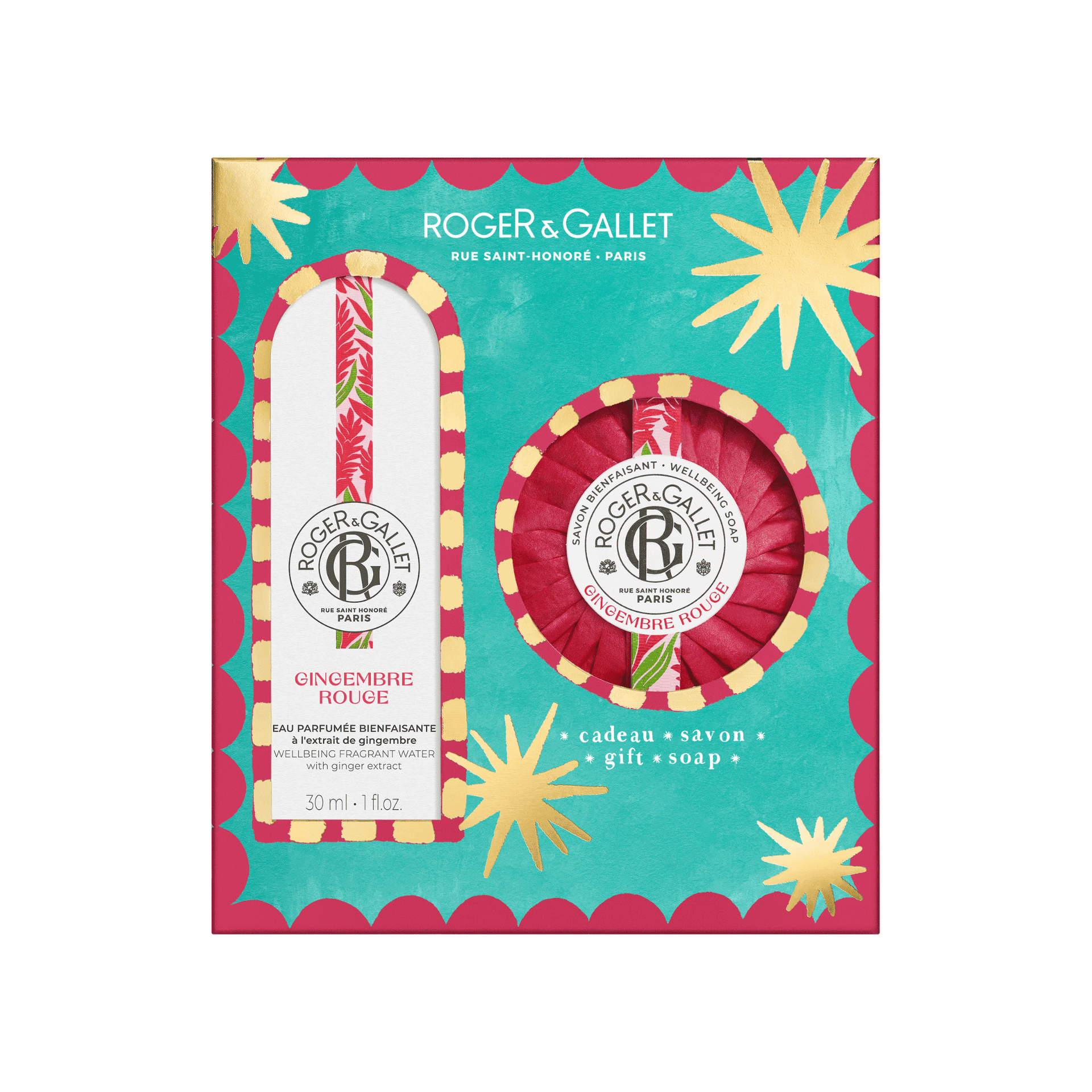 Roger & Gallet Geparfumeerd Water + Zeep Geschenkset Roger & Gallet Geparfumeerd Water + Zeep Geschenkset
