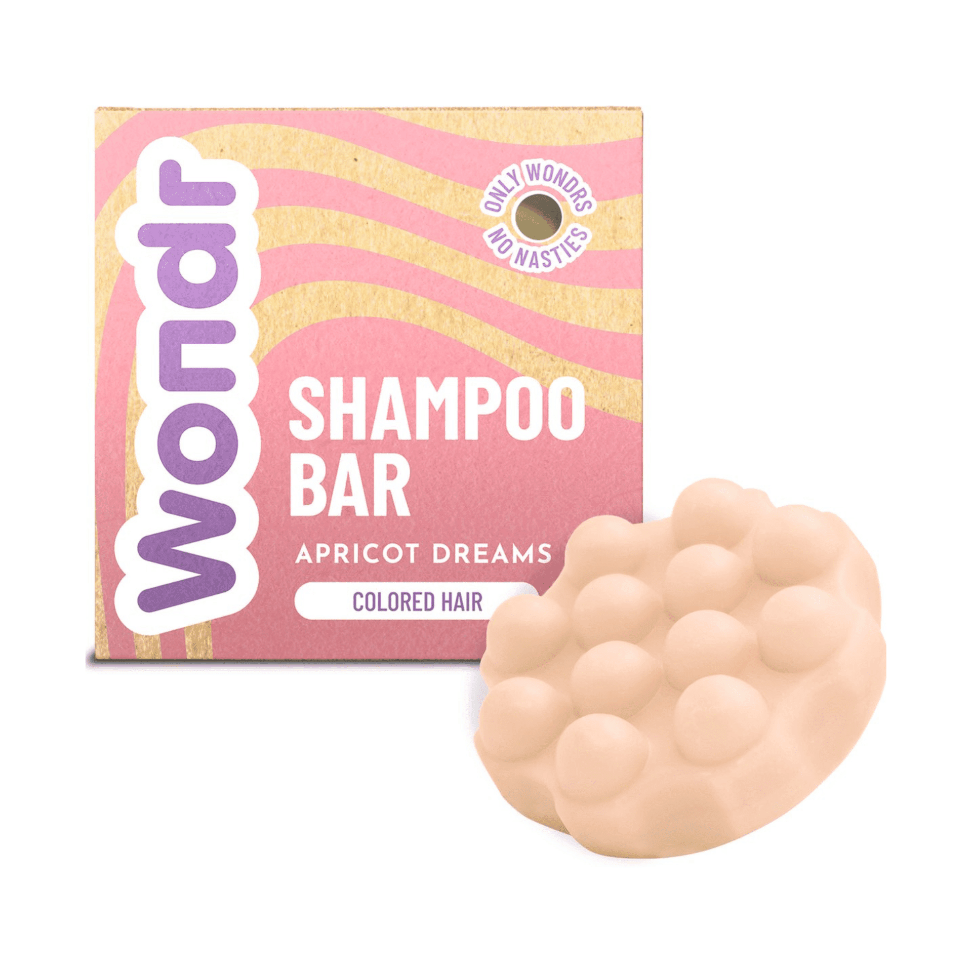Wondr Shampoo Bar Apricot Dreams 55g Wondr Shampoo Bar Apricot Dreams 55g