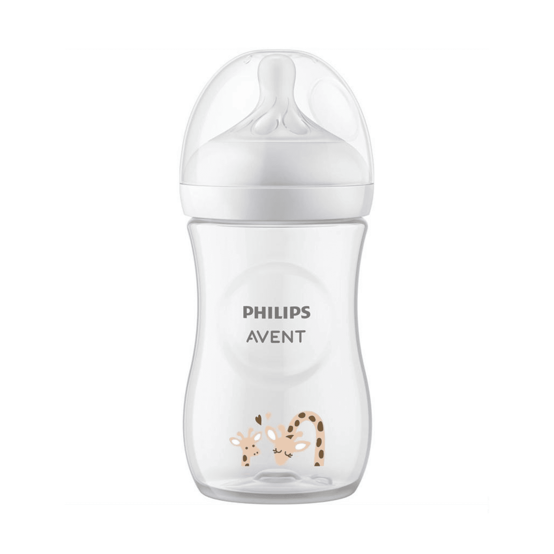 Philips Avent Natural Response 3.0 Zuigfles Giraf 260 ml Philips Avent Natural Response 3.0 Zuigfles Giraf 260 ml