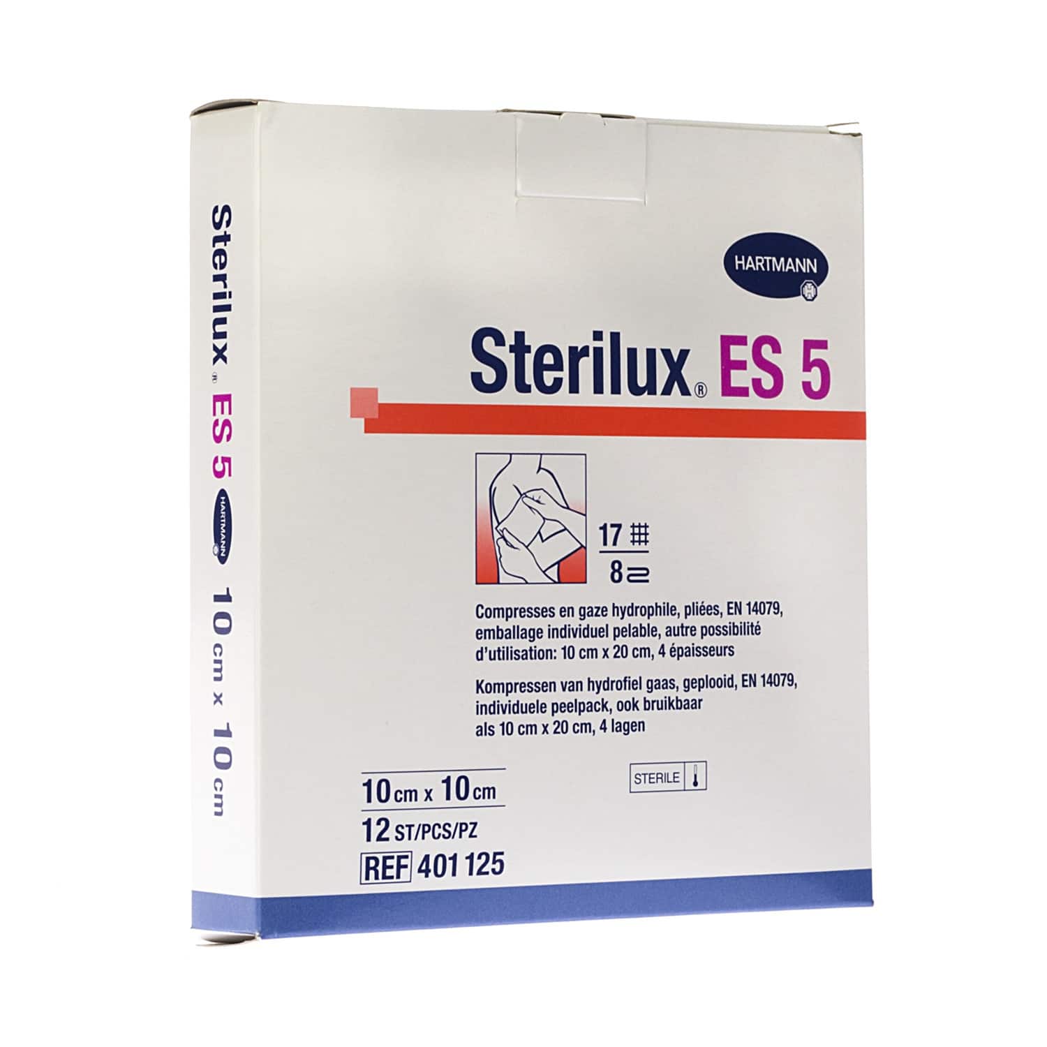 Hartmann Sterilux ES 5 Kompressen 10 x10 cm Hartmann Sterilux ES 5 Kompressen 10 x10 cm