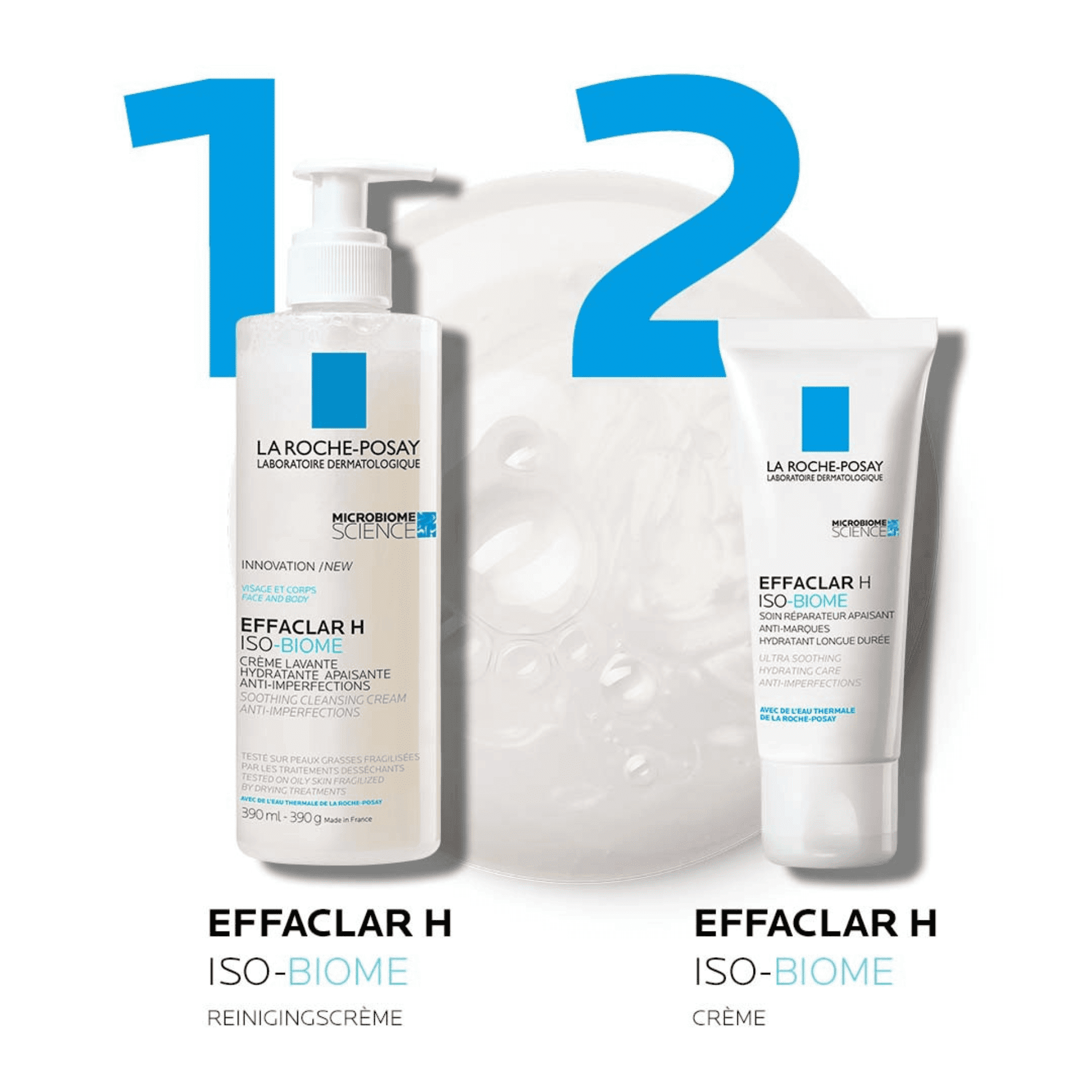 La Roche-Posay Effaclar H Iso-Biome Reinigingscrème La Roche-Posay Effaclar H Iso-Biome Reinigingscrème