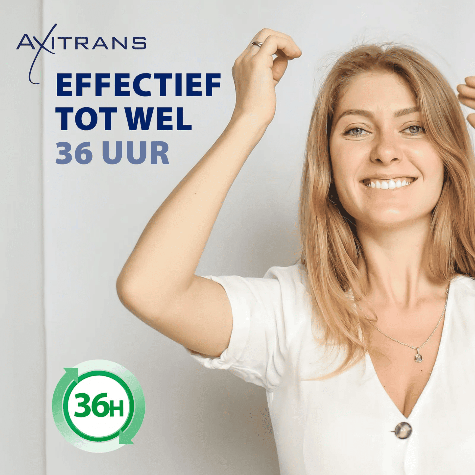 Axitrans Roller Antitranspirant Oksels Gevoelige Huid