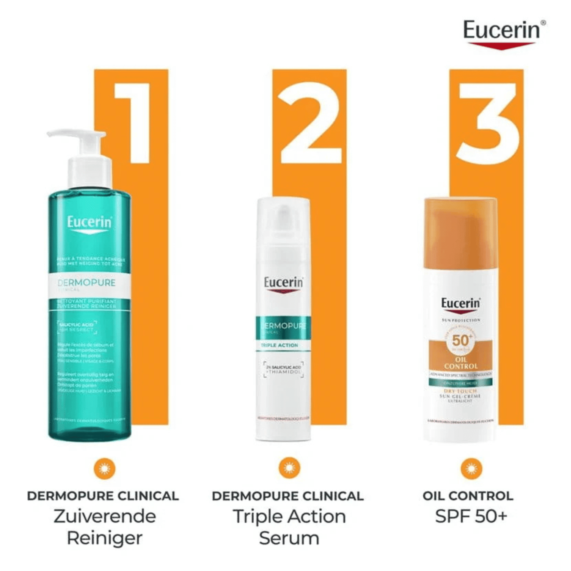 Eucerin Oil Control Dry Touch Sun Gel-Crème SPF 50+