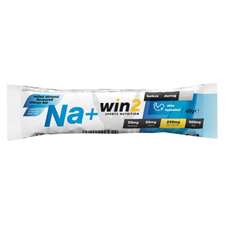 Win2 Energy Bar Na+ Salted Almond