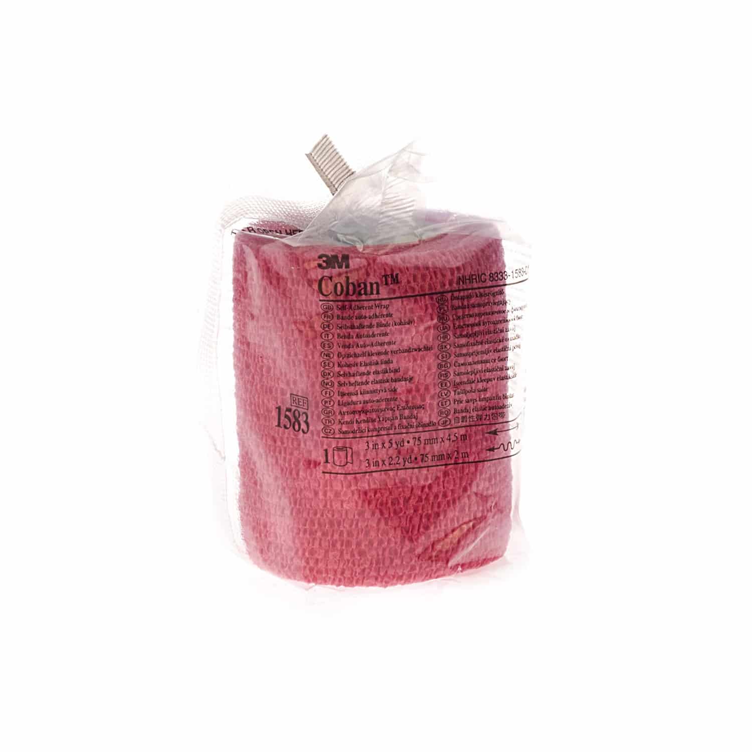 Coban Rood 7,5 cm x 4,5 m Coban Rood 7,5 cm x 4,5 m