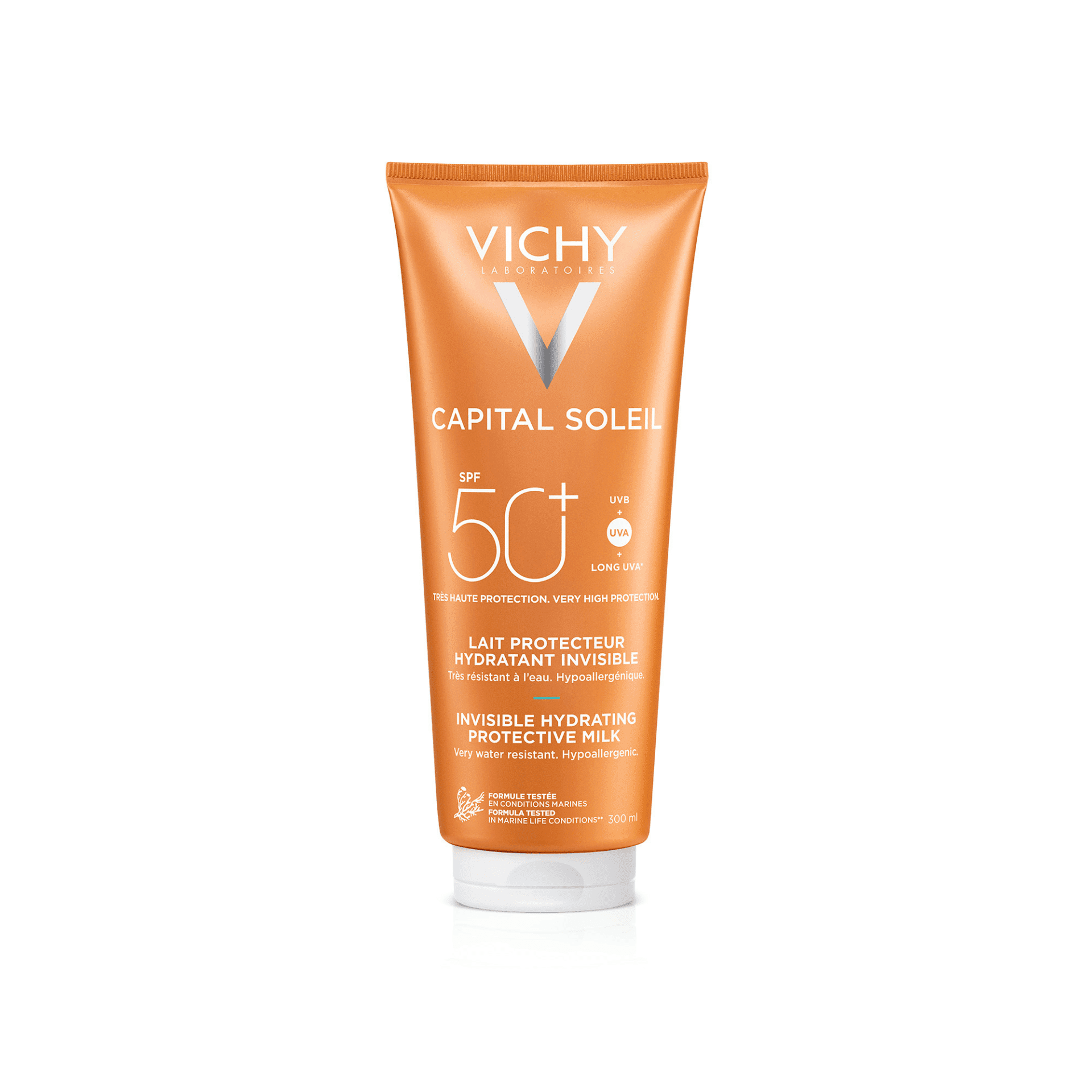 Vichy Capital Soleil Onzichtbare Hydraterende Beschermende Melk SPF 50+ Vichy Capital Soleil Onzichtbare Hydraterende Beschermende Melk SPF 50+