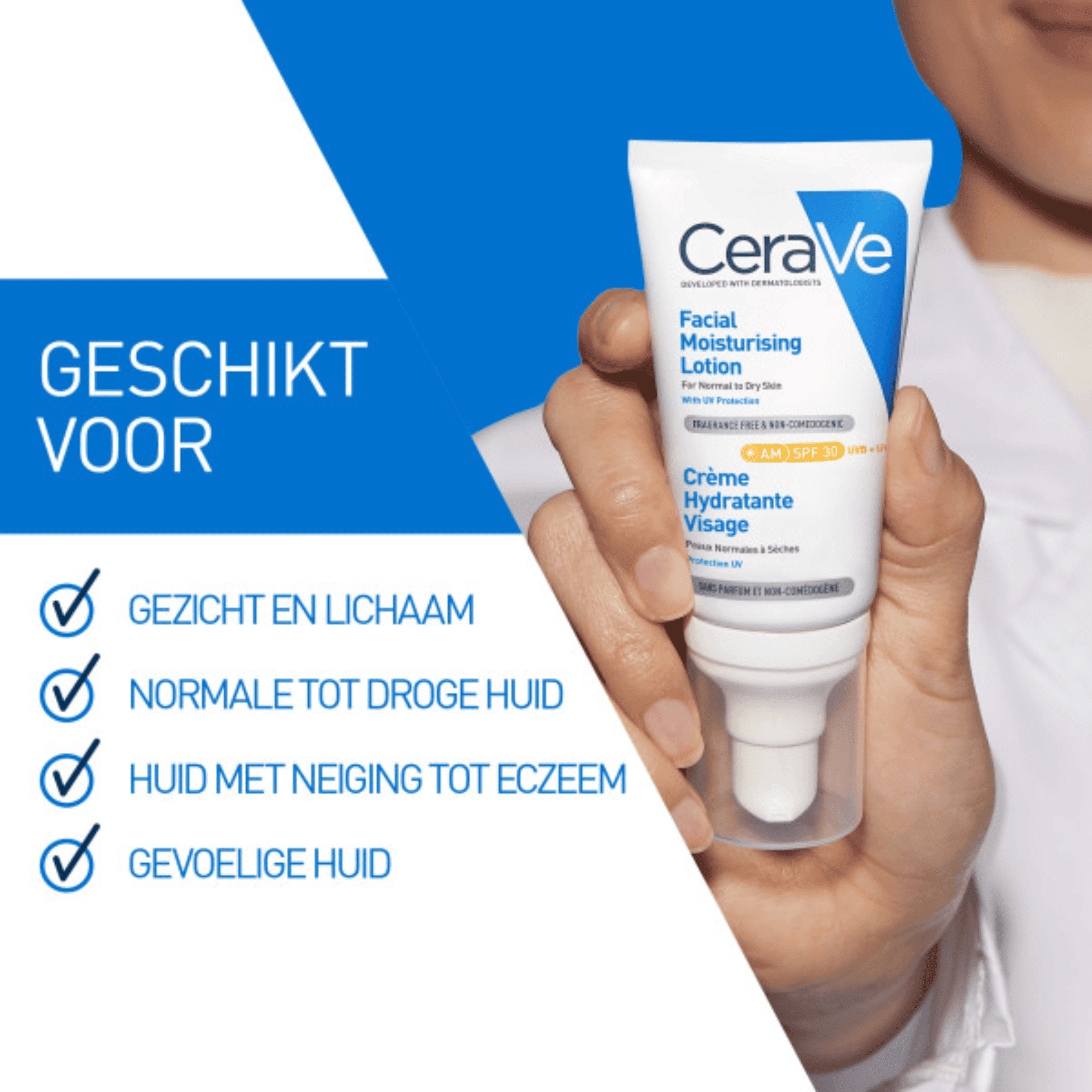 Cerave Creme Hydratante Visage Ip30 52ml