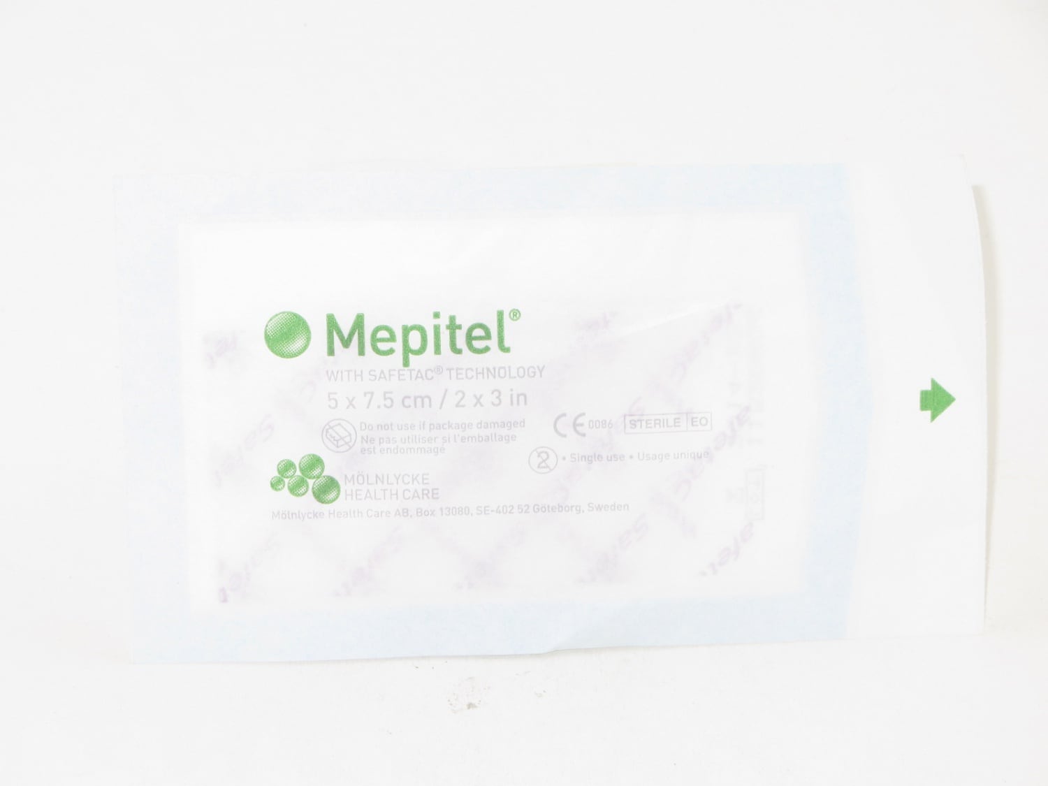 Mepitel Transparant Silicone Kompres 5 x 7,5 cm Mepitel Transparant Silicone Kompres 5 x 7,5 cm