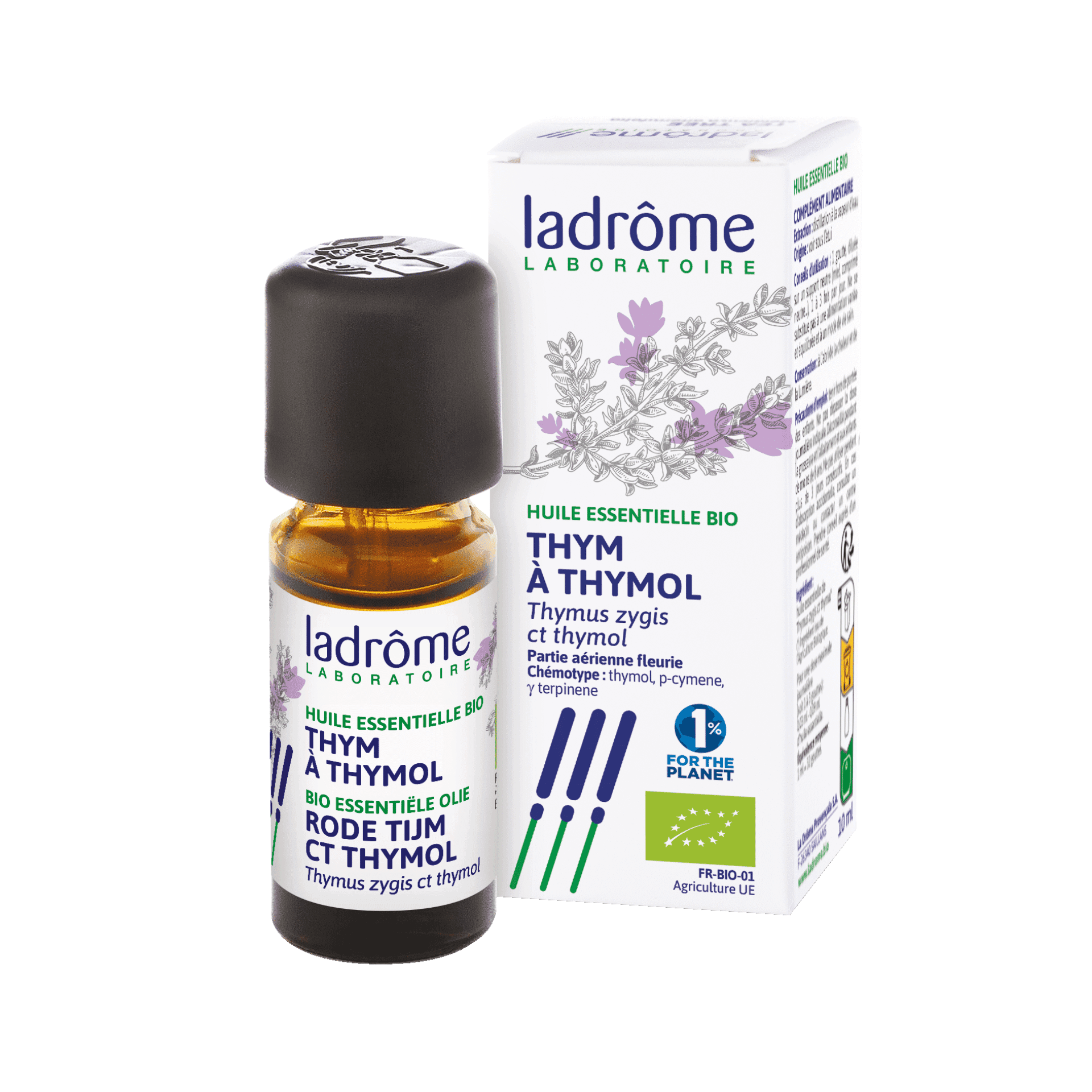 Ladrome Thymus Zygis Ct Thymol/thym Rouge 10ml