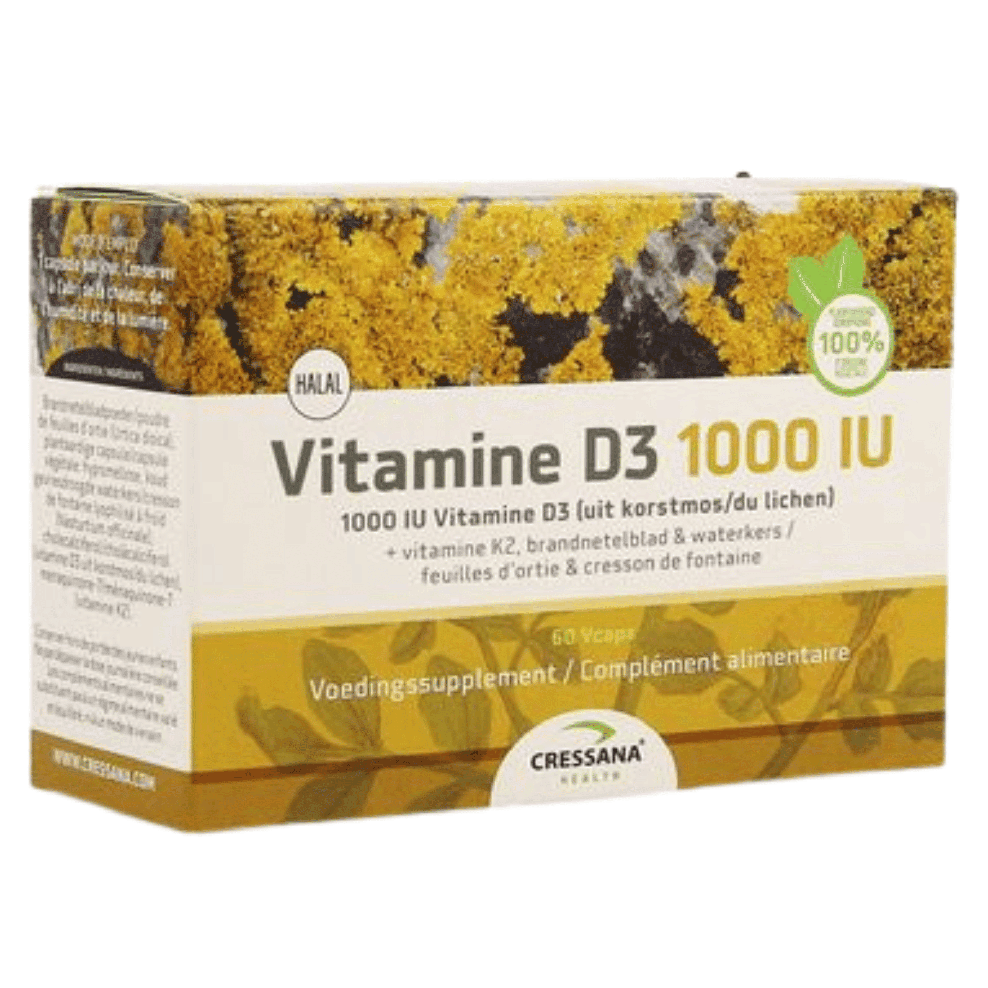 Cressana Vitamine D3 1000IU