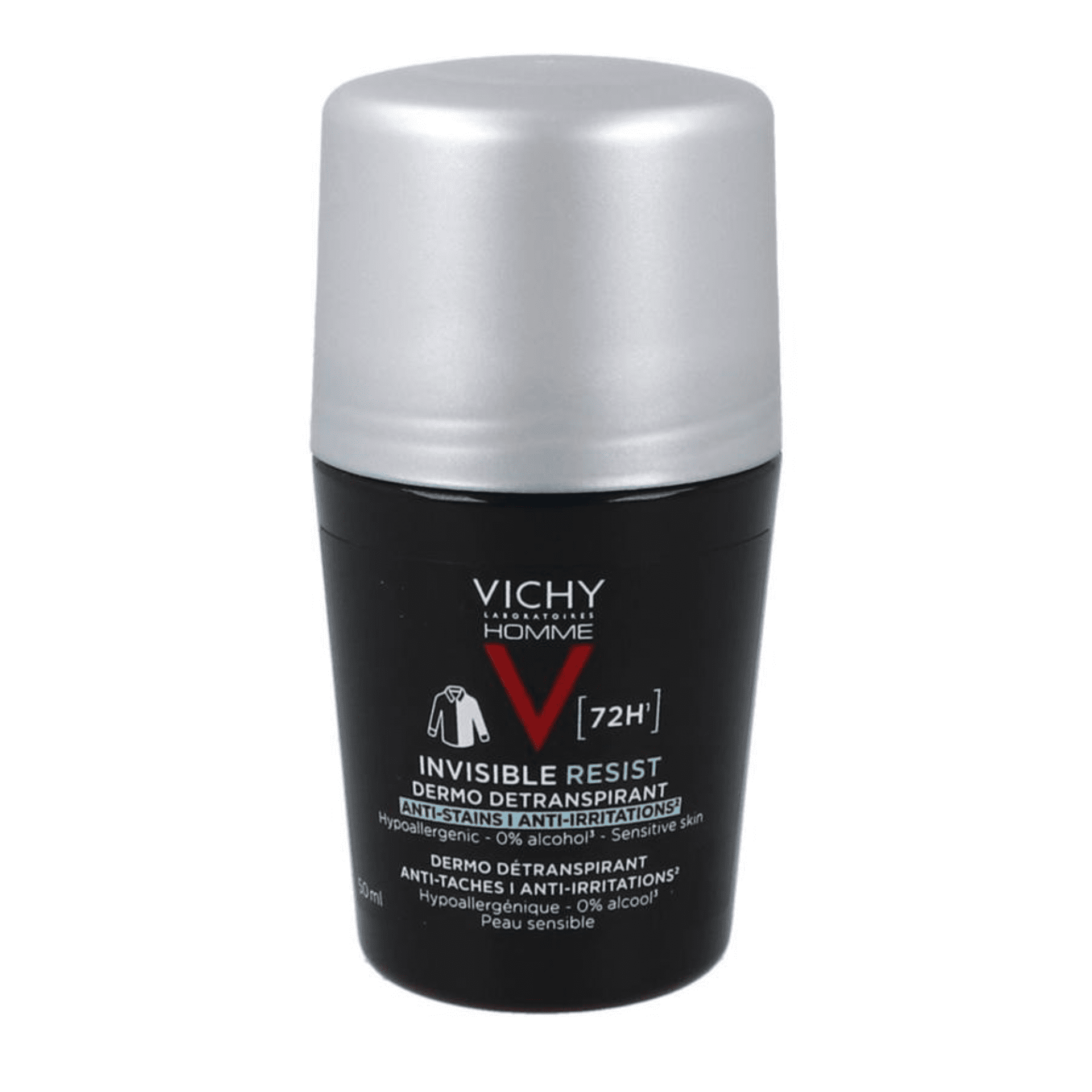 Vichy Homme 72h Invisible Resist Deo Roll 50ml