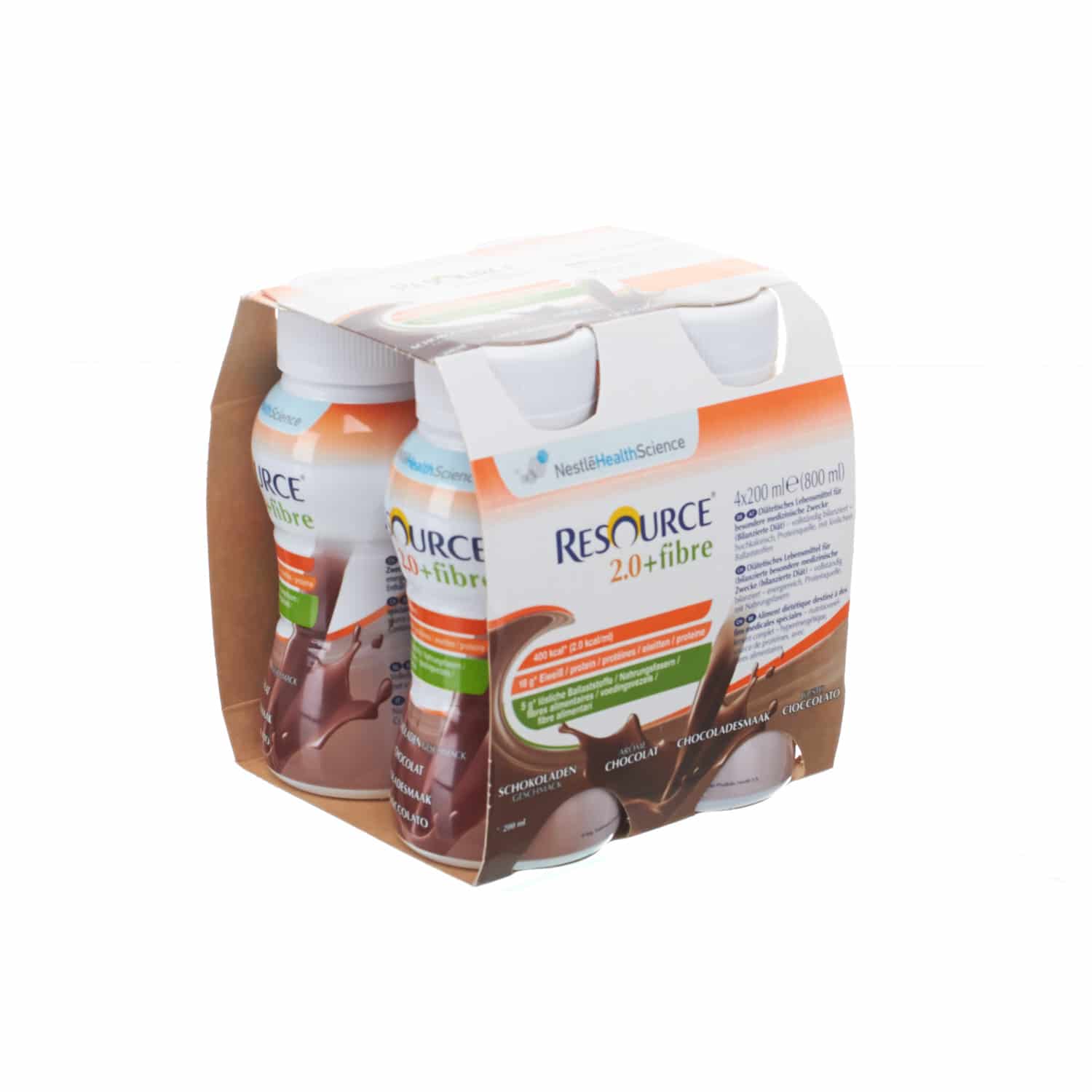 Resource 2.0 + Fibre Chocolade Resource 2.0 + Fibre Chocolade