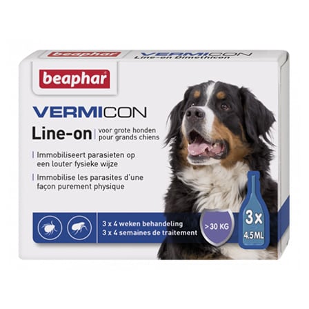 Beaphar Vermicon Line-on Grote Hond > 30 kg Beaphar Vermicon Line-on Grote Hond > 30 kg