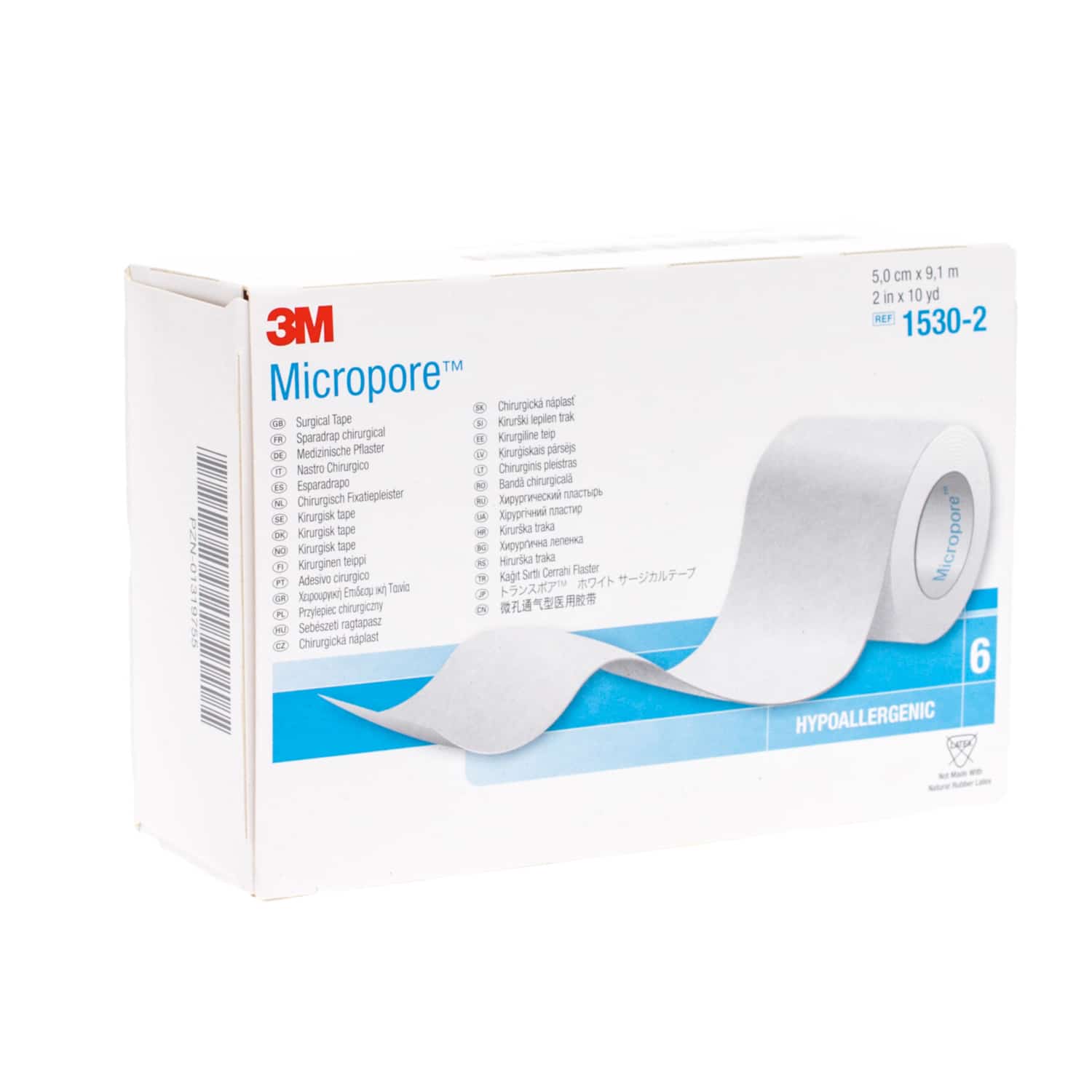 Micropore Medische Hechtpleister 5 cm x 9,14 m Micropore Medische Hechtpleister 5 cm x 9,14 m