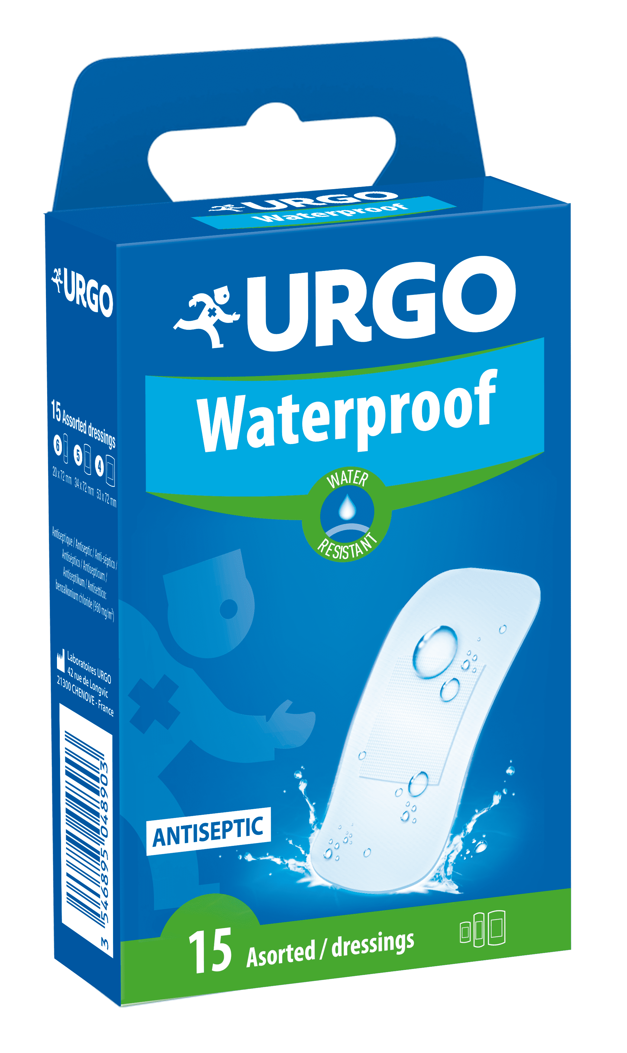 Urgo Waterproof Pleister Urgo Waterproof Pleister