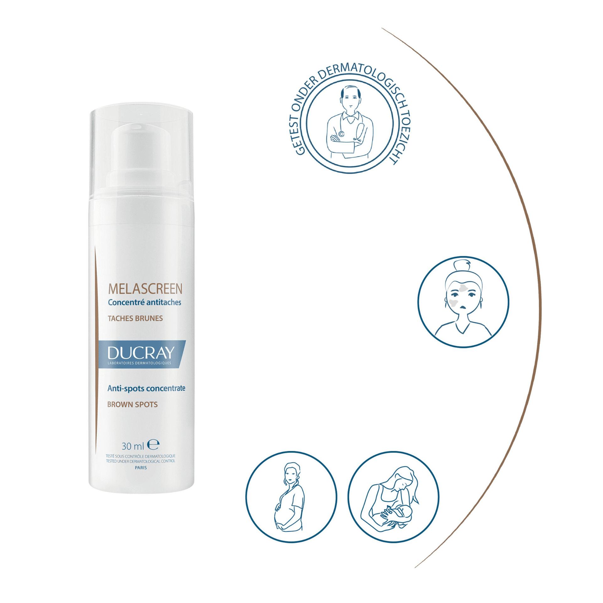 Ducray Melascreen Concentraat tegen Pigmentvlekken Ducray Melascreen Concentraat tegen Pigmentvlekken