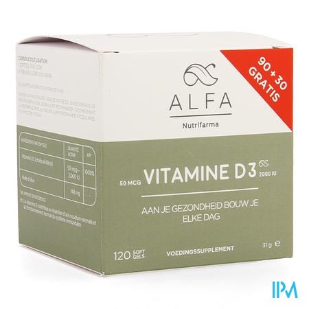 Nutrifarma Alfa Vitamine D3 Promo* Nutrifarma Alfa Vitamine D3 Promo*