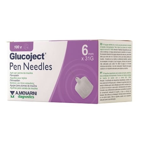 Glucoject Pen Needles 6 mm