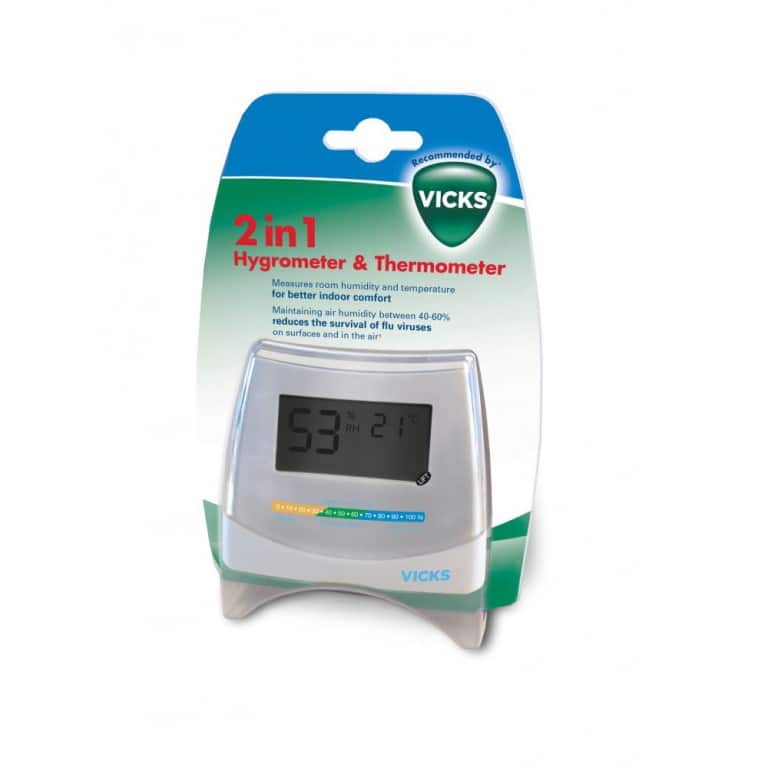 Vicks 2-in-1 Hygro- & Thermometer Vicks 2-in-1 Hygro- & Thermometer