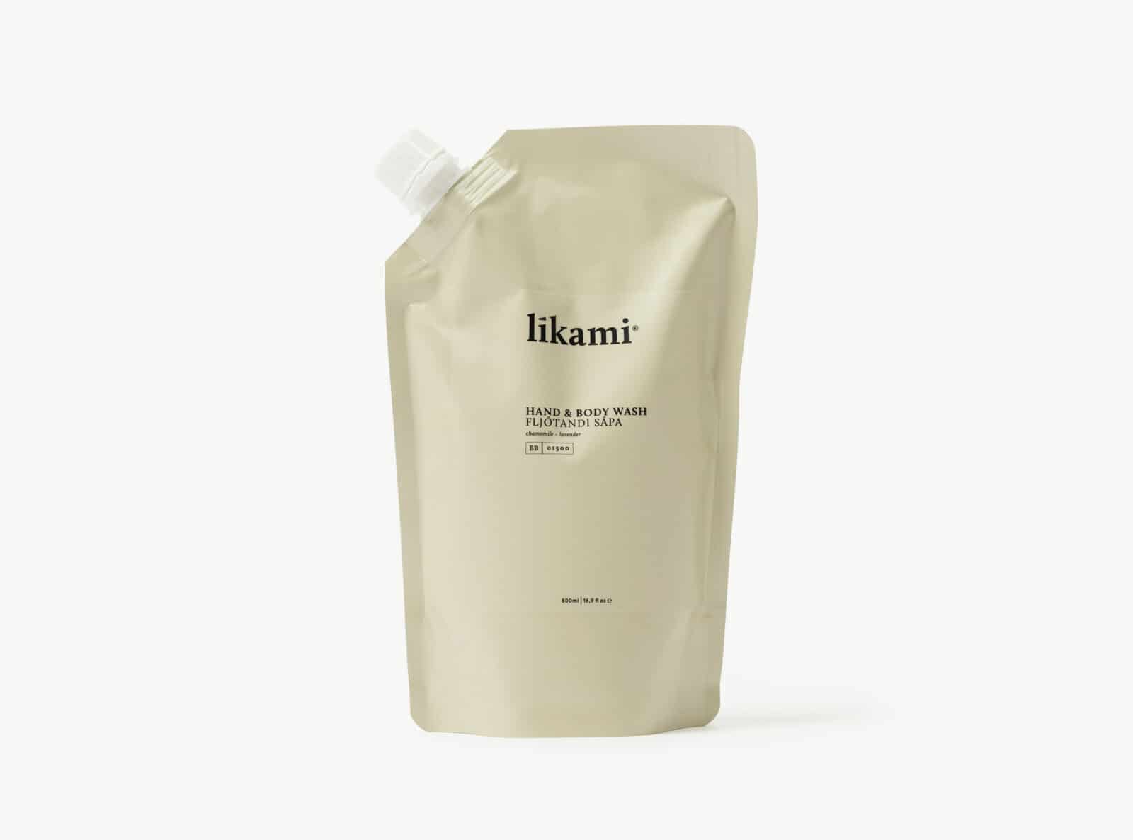 Likami Hand & Body Wash Chamomile - Lavender Refill