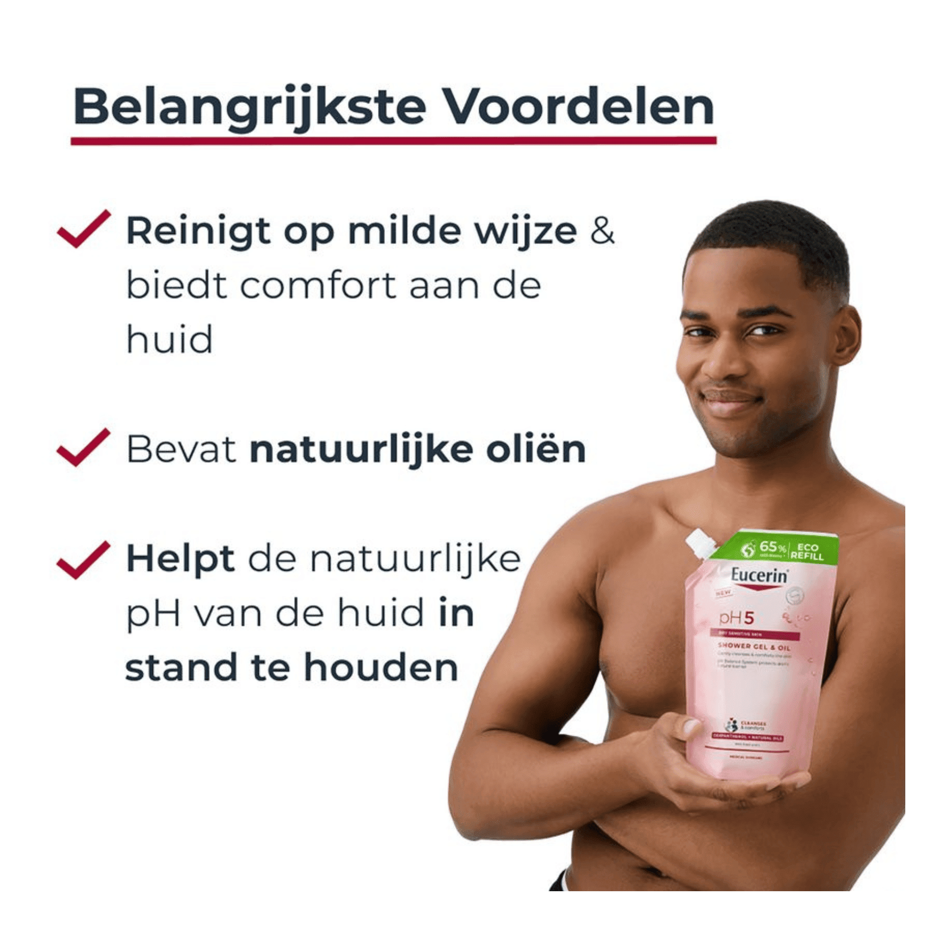 Eucerin pH5 Douchegel-Olie Navulling Eucerin pH5 Douchegel-Olie Navulling