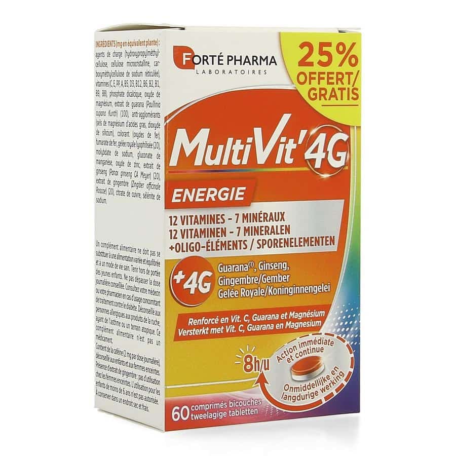 Forté Pharma MultiVit' 4G Energie Forté Pharma MultiVit' 4G Energie
