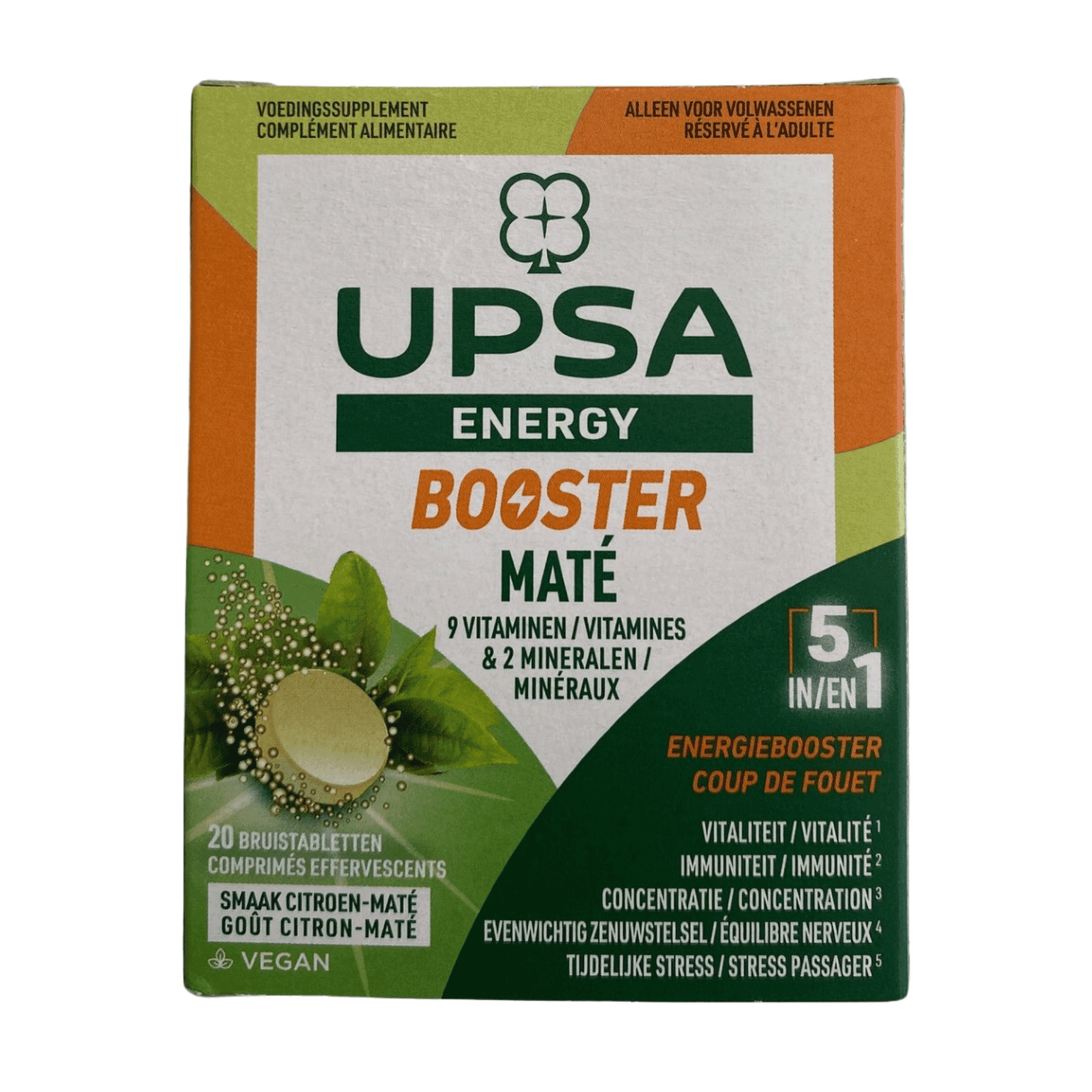 Upsa Energy Booster Mate Comp Efferv. 20