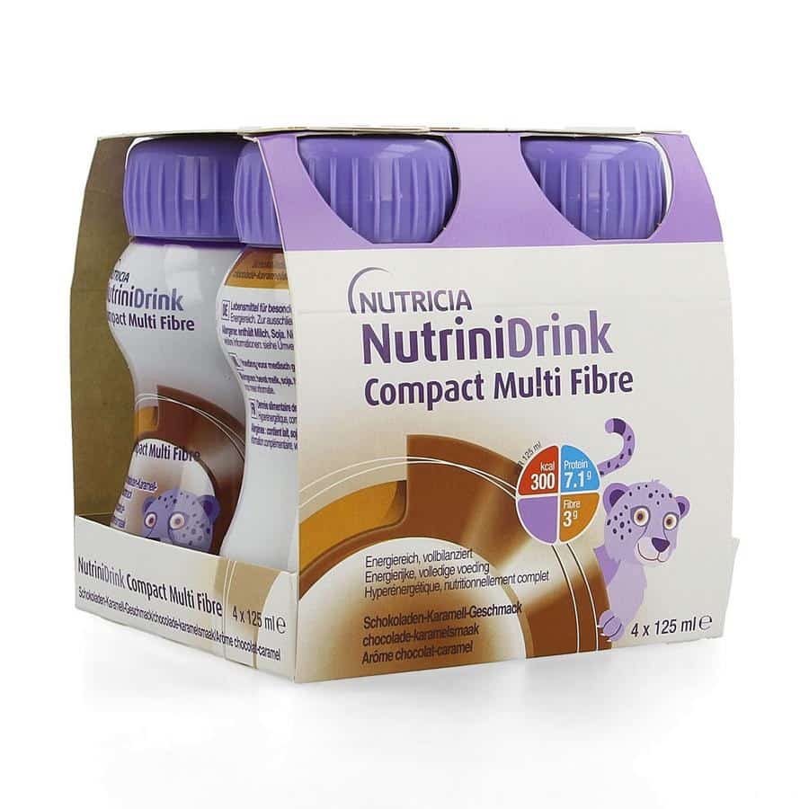 Nutrinidrink Compact Multi Fibre Chocolade Nutrinidrink Compact Multi Fibre Chocolade