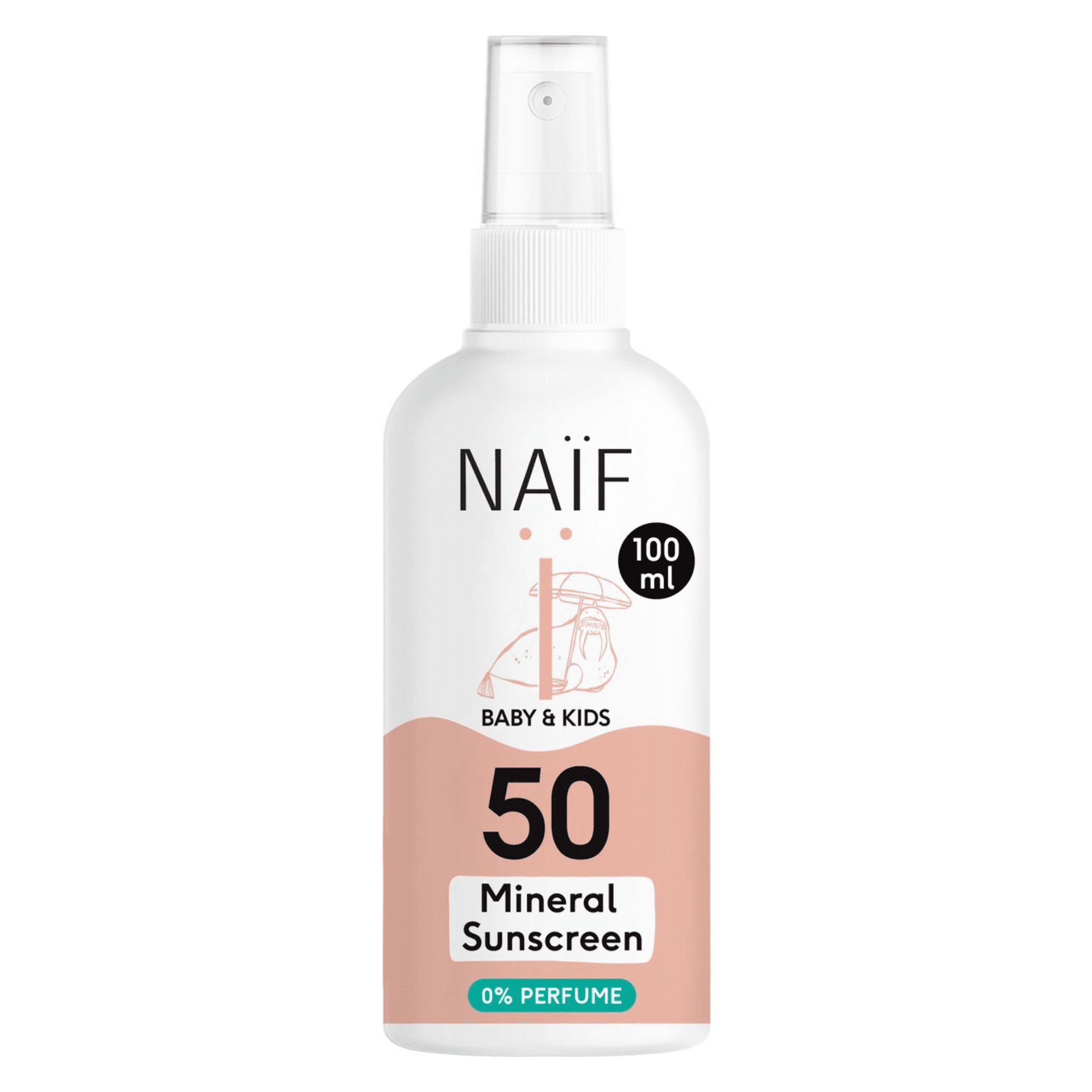 Naïf Baby & Kids Mineral Sunscreen Spray SPF 50 Naïf Baby & Kids Mineral Sunscreen Spray SPF 50