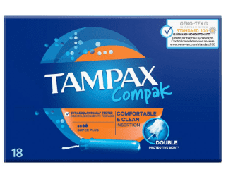 Tampax Compak Super Plus Tampons 18