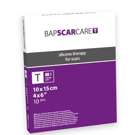 Bap Scar Care T Siliconenverband 10 x 15 cm