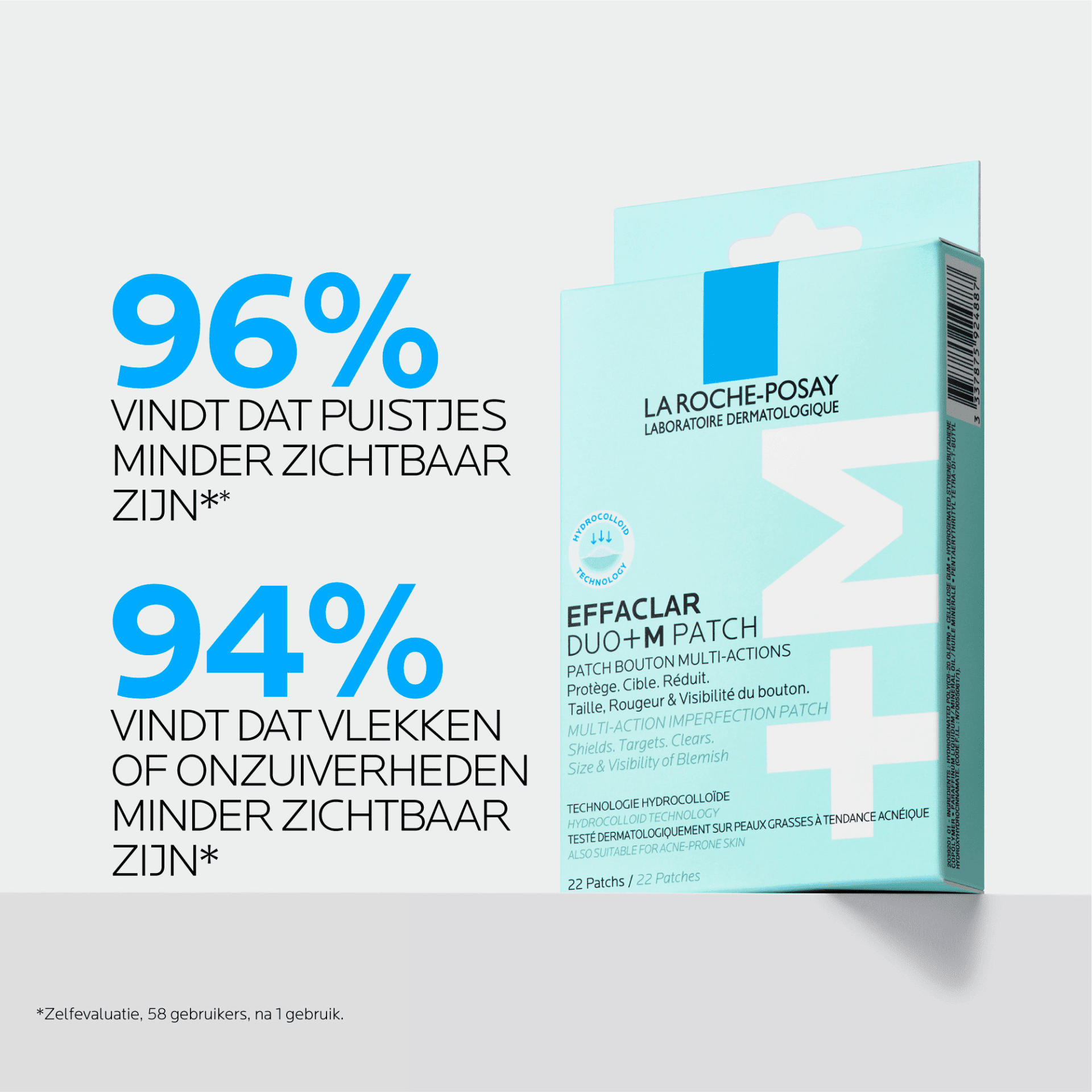 Lrp Effaclar Duo+m Patch Boutons Multi-target 22