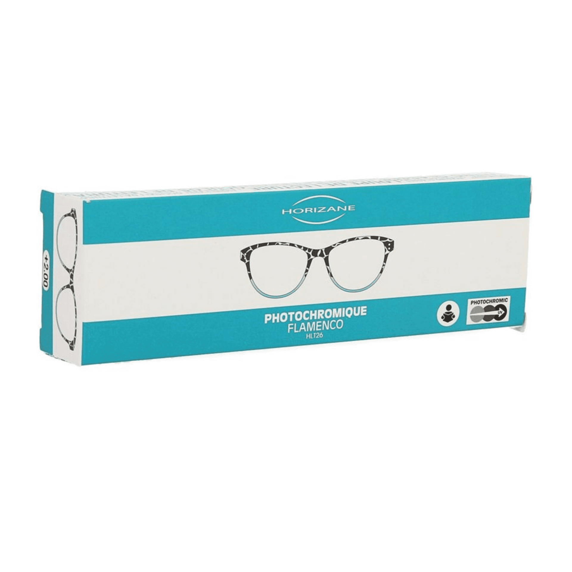 Plic Optique Leesbril +2.00 Flamenco Blauw