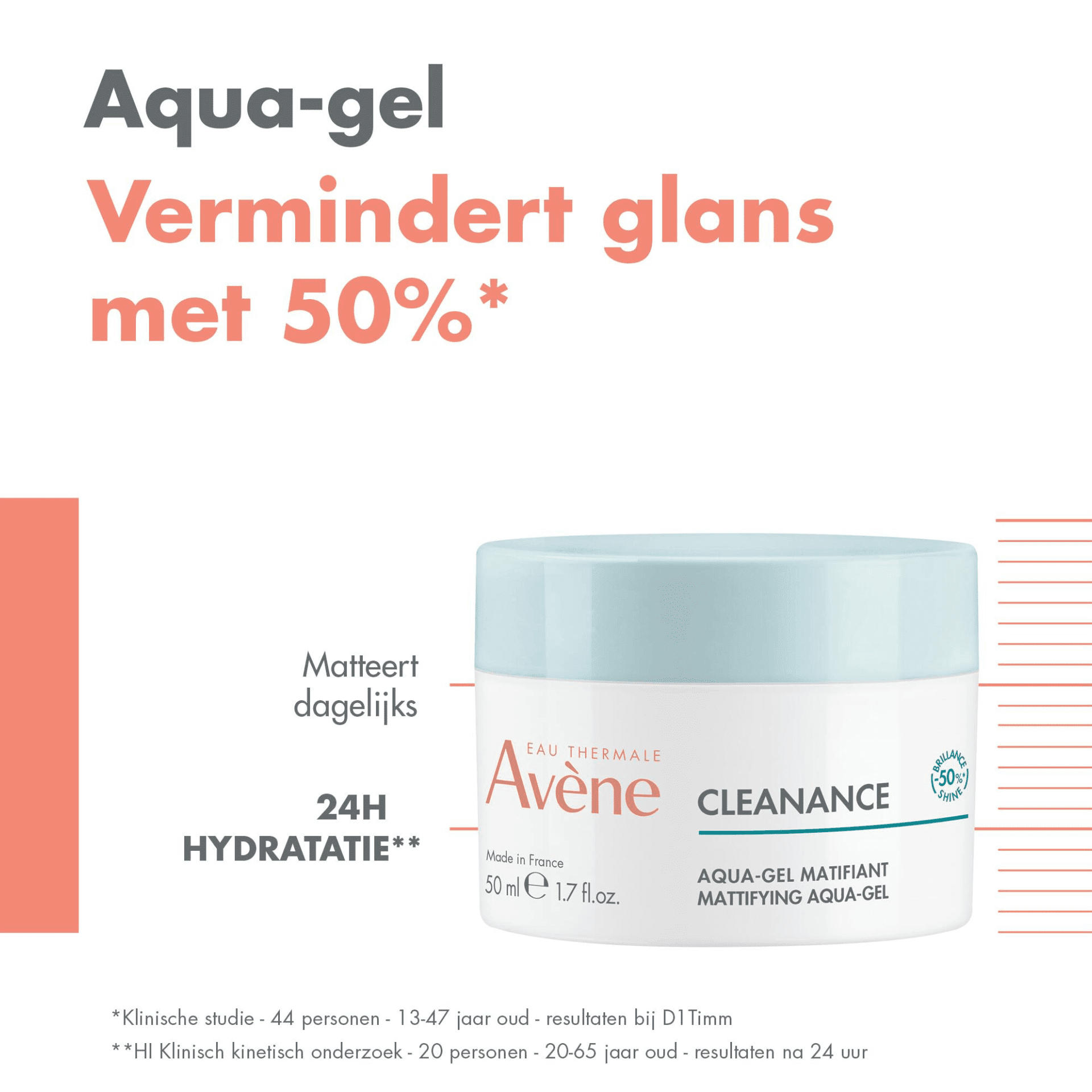 Avène Cleanance Matterende Aqua Gel-Crème