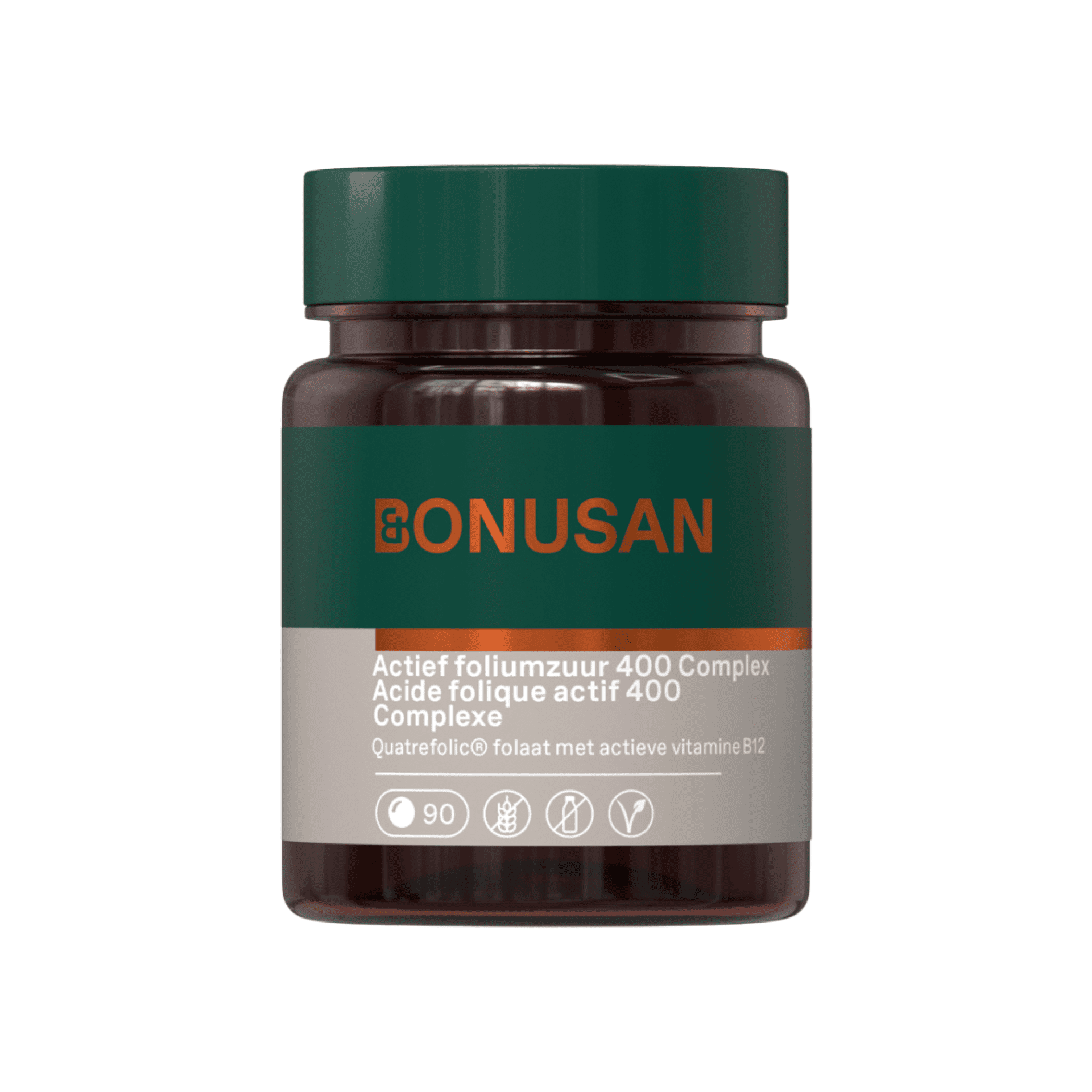 Bonusan Actief Foliumzuur 400 Complex (ref. 204796) Bonusan Actief Foliumzuur 400 Complex (ref. 204796)