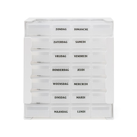 Eureka Care Pillendoos Transparant 1 Week Eureka Care Pillendoos Transparant 1 Week