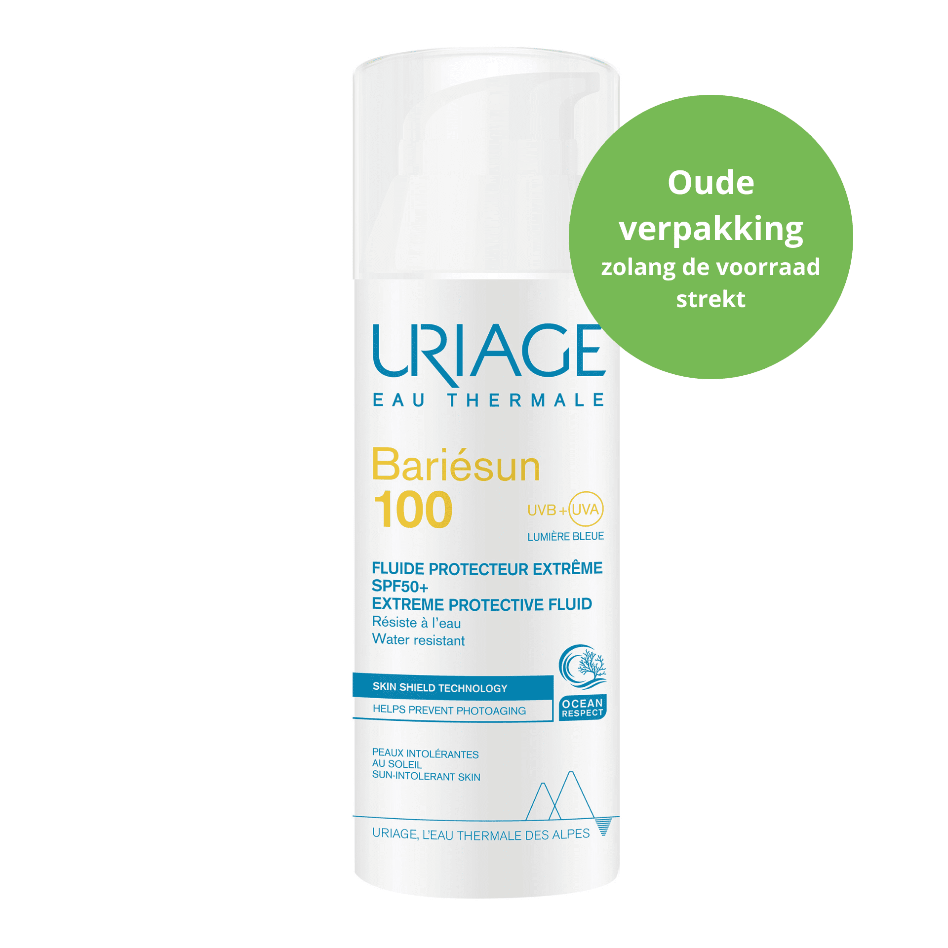 Uriage Bariésun 100 Extreem Beschermende Fluid SPF 50+ Uriage Bariésun 100 Extreem Beschermende Fluid SPF 50+