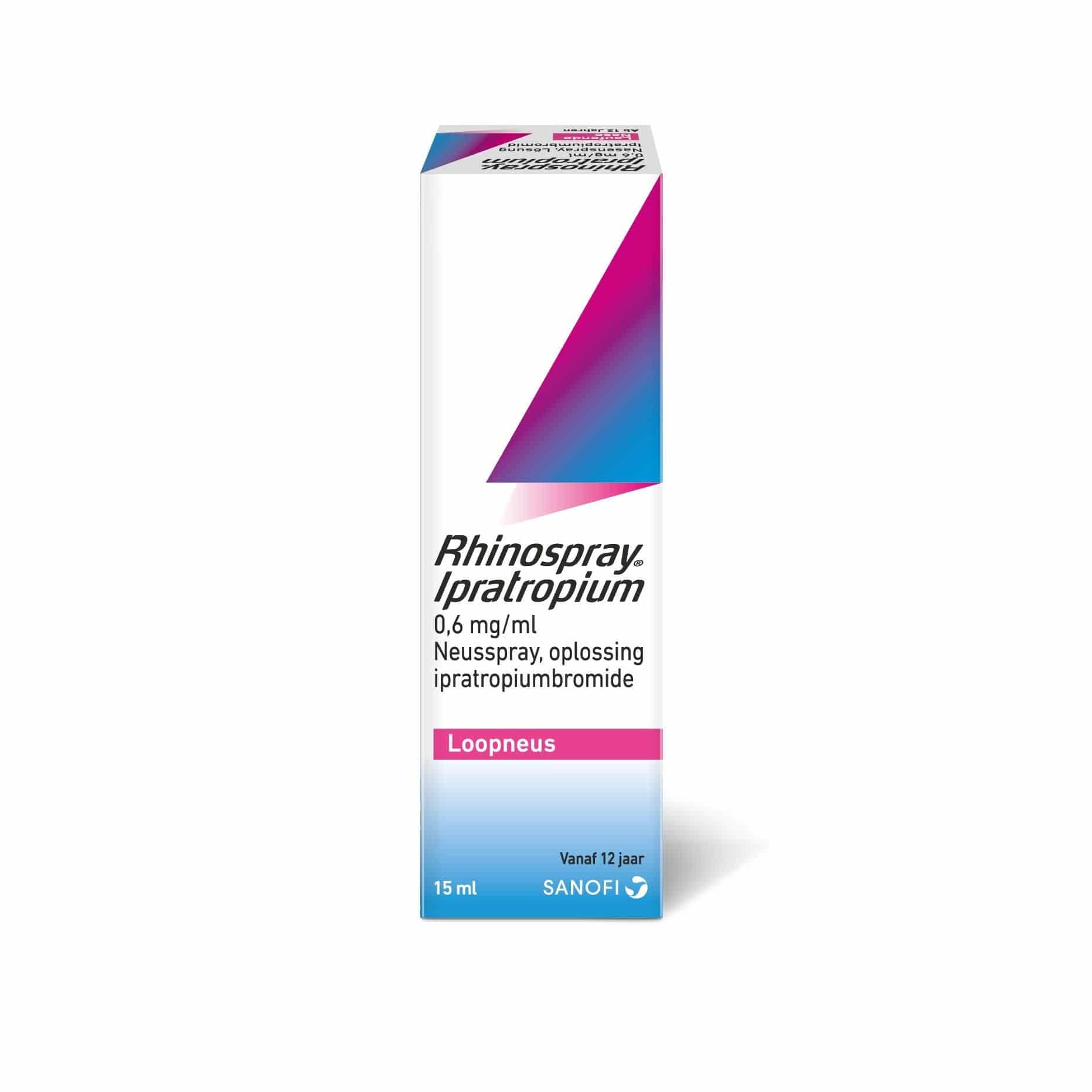 Rhinospray Ipratropium 0,6 mg/ml Neusspray