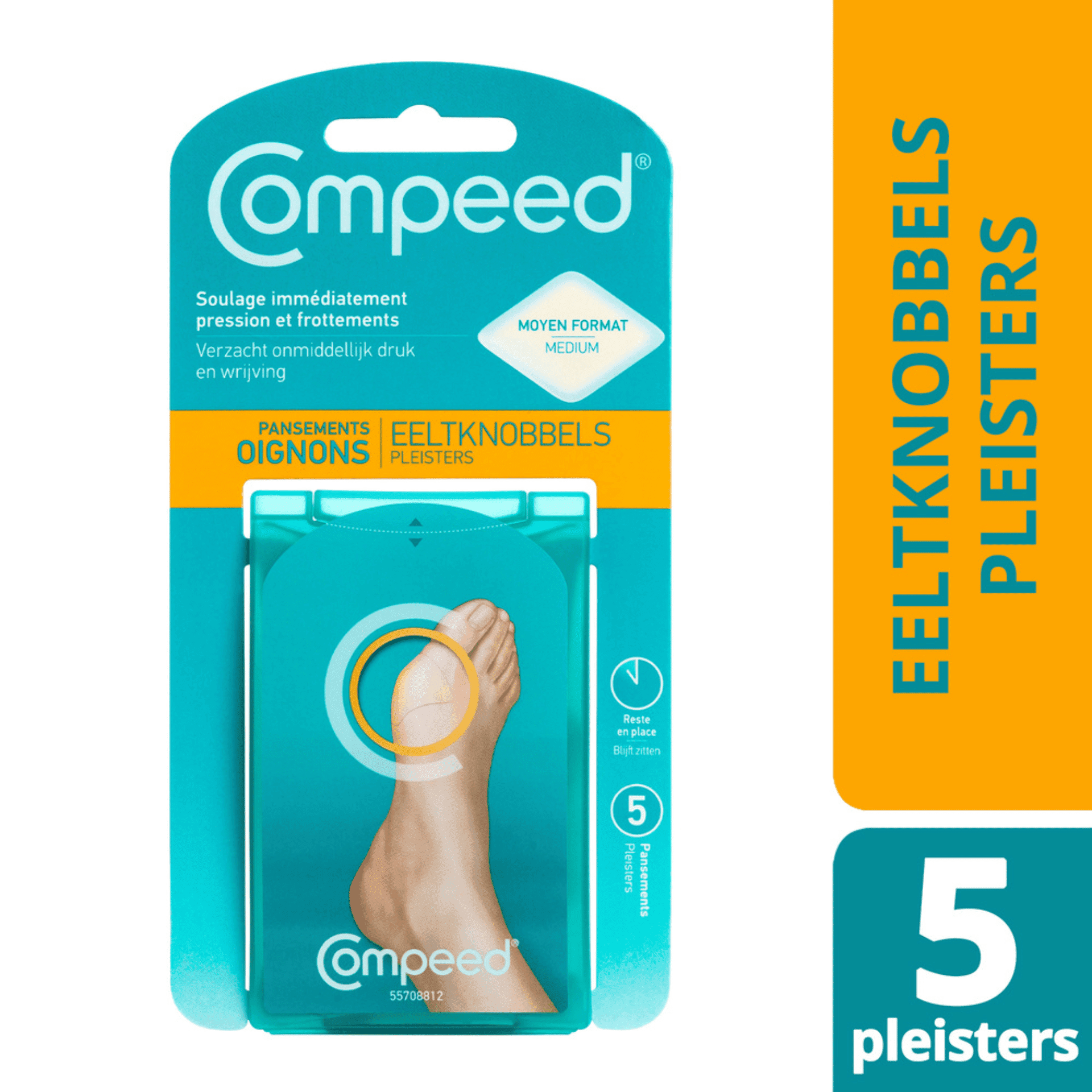 Compeed Eeltknobbelpleisters Medium Compeed Eeltknobbelpleisters Medium