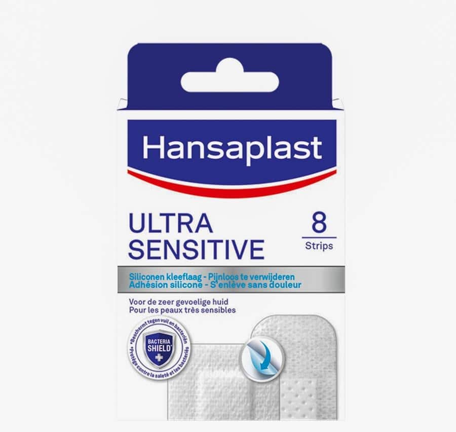 Hansaplast Pansements Ultra Sensitive 8