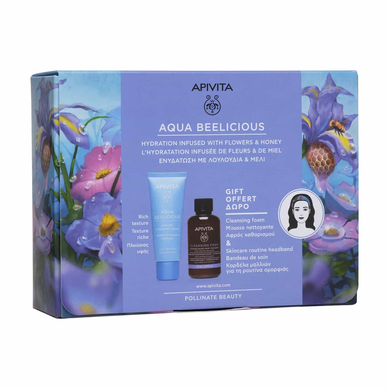Apivita Aqua Beelicious Comfort Hydrating Cream Rich Texture Promo*